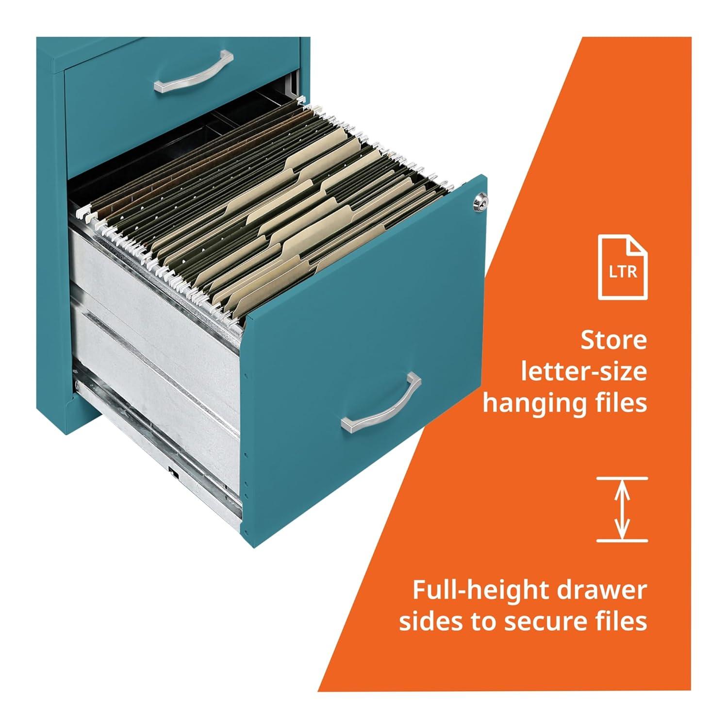 Lorell Soho 2-Drawer File Cabinet