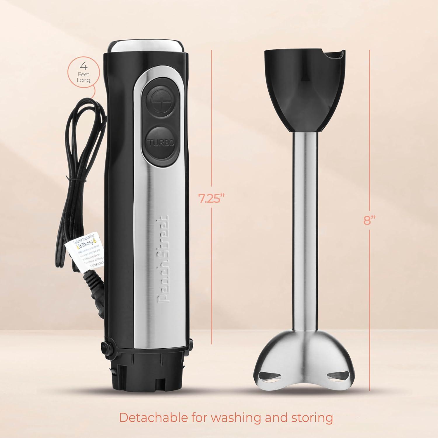 500 Watt Stainless Steel Variable Speed Immersion Blender