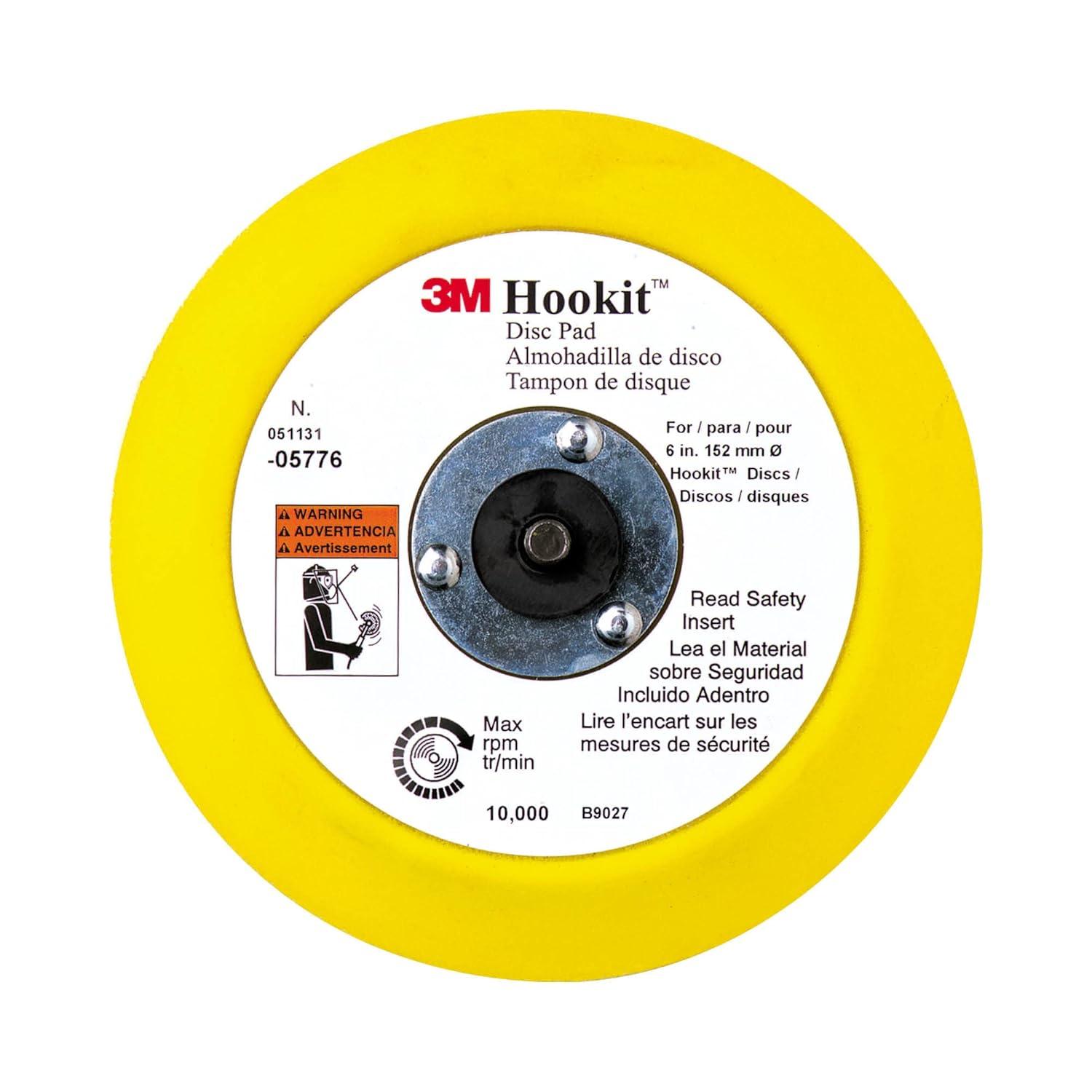 3M Automotive 5776 6" 3M Hookit Disc Pad (EA)