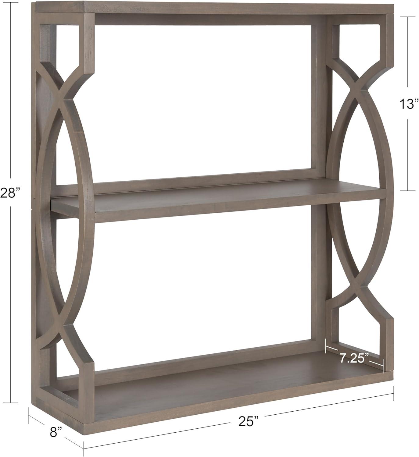 Gosser 3 Piece Poplar Accent Shelf