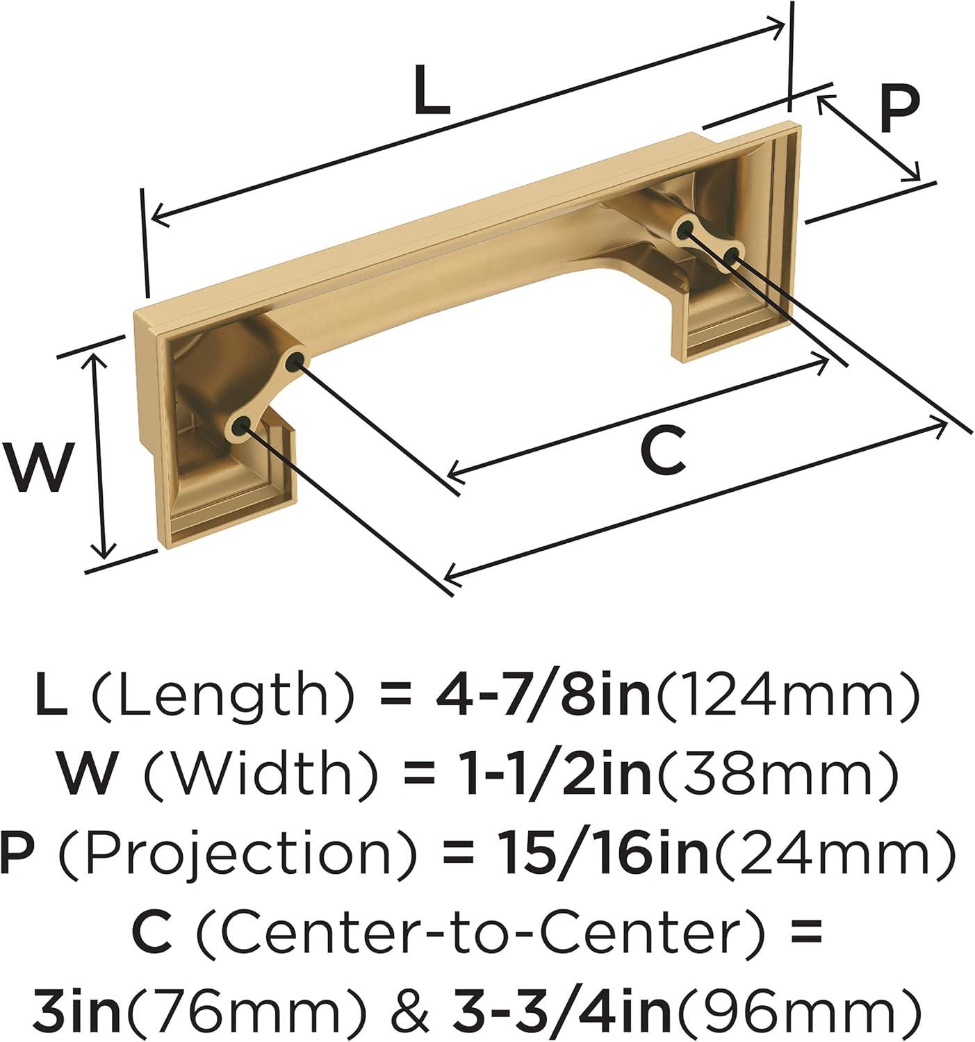 Amerock Appoint Cabinet or Furniture Cup Pull