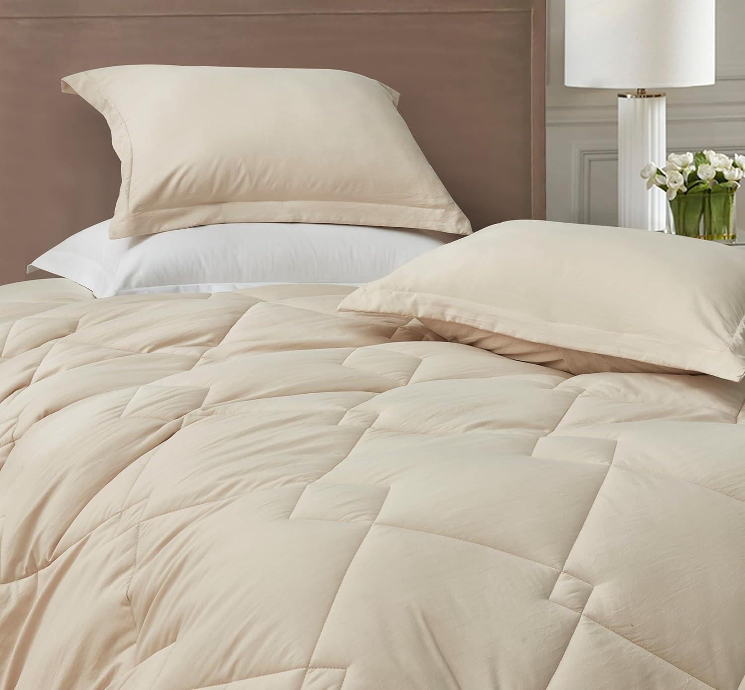 Logan Solid Comforter Set