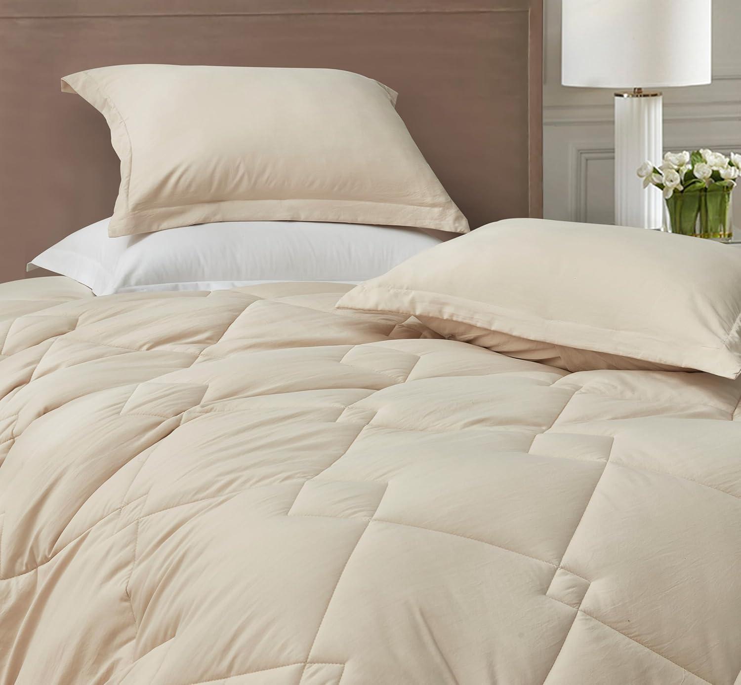 Chezmoi Collection Logan Solid Comforter Set