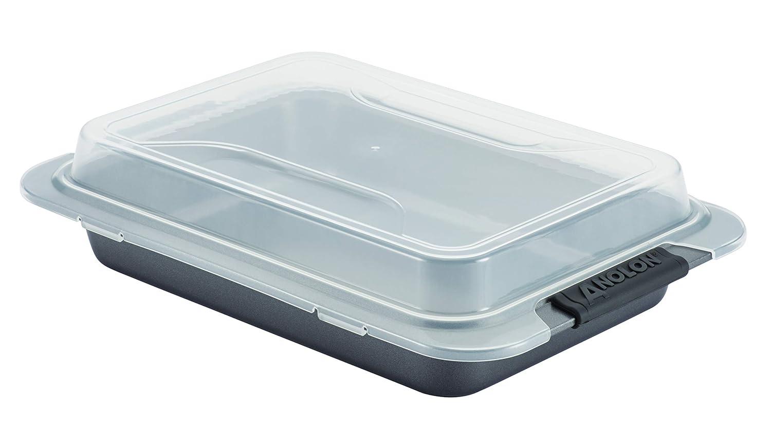 Anolon Anolon Advanced Nonstick Covered Cake Pan with Grips
