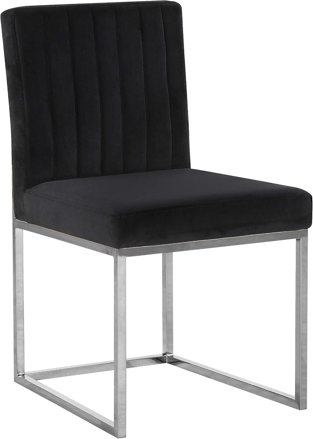 Amberdawn 18.5'' H Velvet Upholstered Side Chair