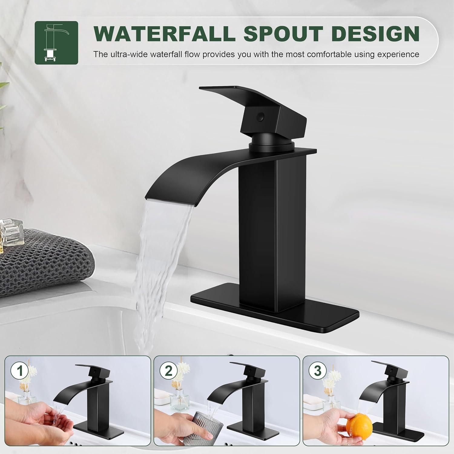 Single-Hole Single-handle Bathroom Faucet