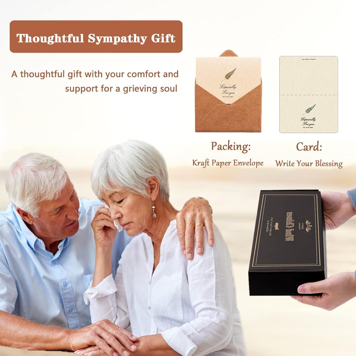 Sympathy Gifts for Loss of Loved One 32" Memorial Wind Chimes for Loss of Loved One Bereavement Condolence Gifts Sympathy Windchimes Memory Wind Chime with Memorial Card