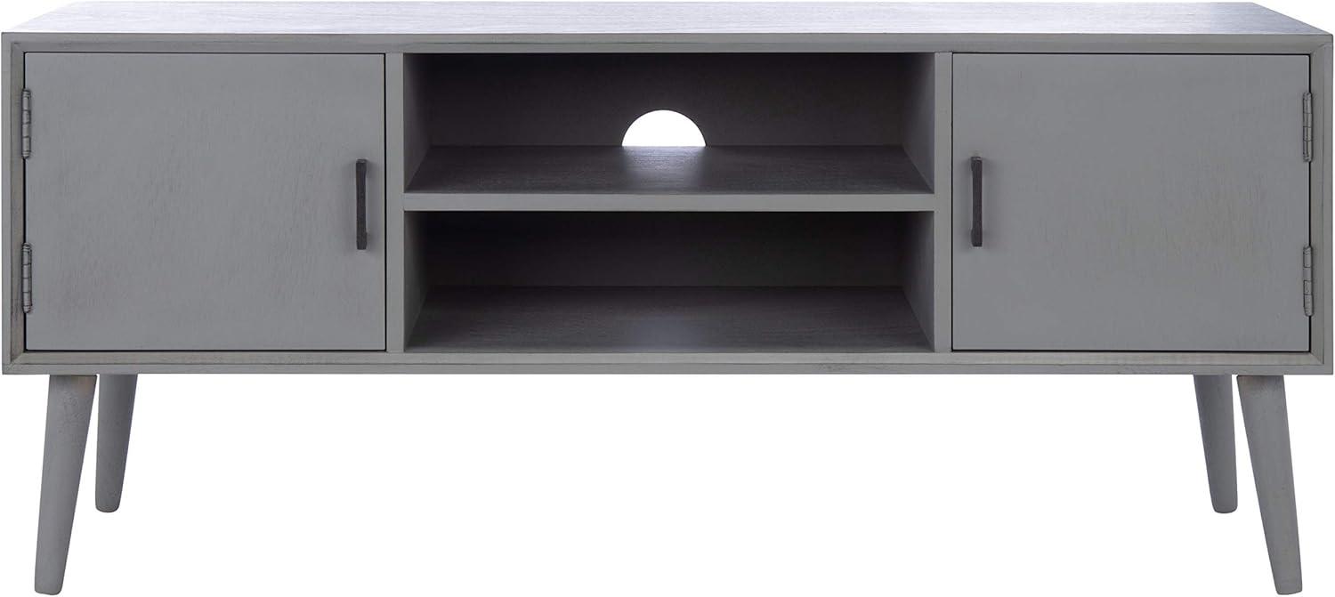 Sorrel Mid - Century Media Stand - Distressed Grey - Safavieh