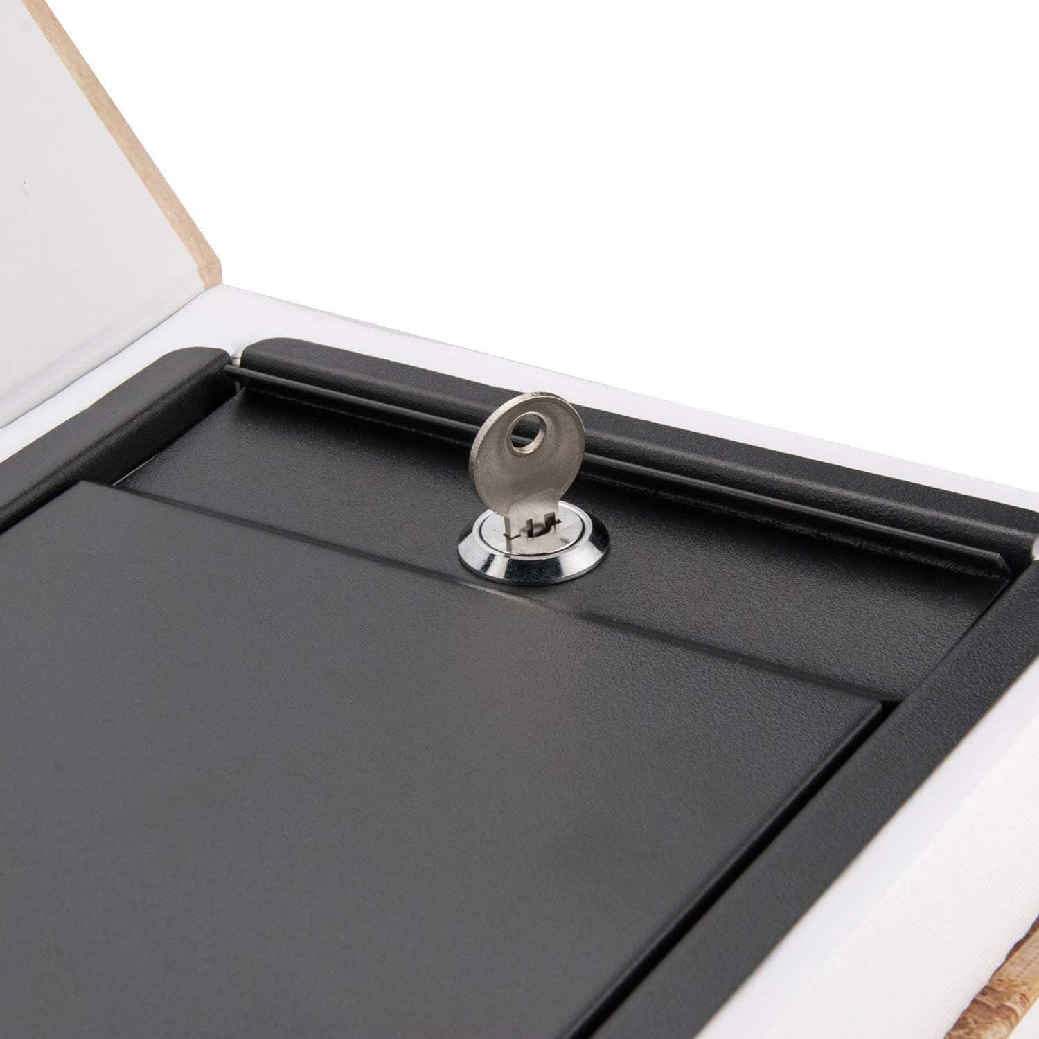 Barska PARIS & LONDON DUAL BOOK LOCK BOX W/KEY LOCK