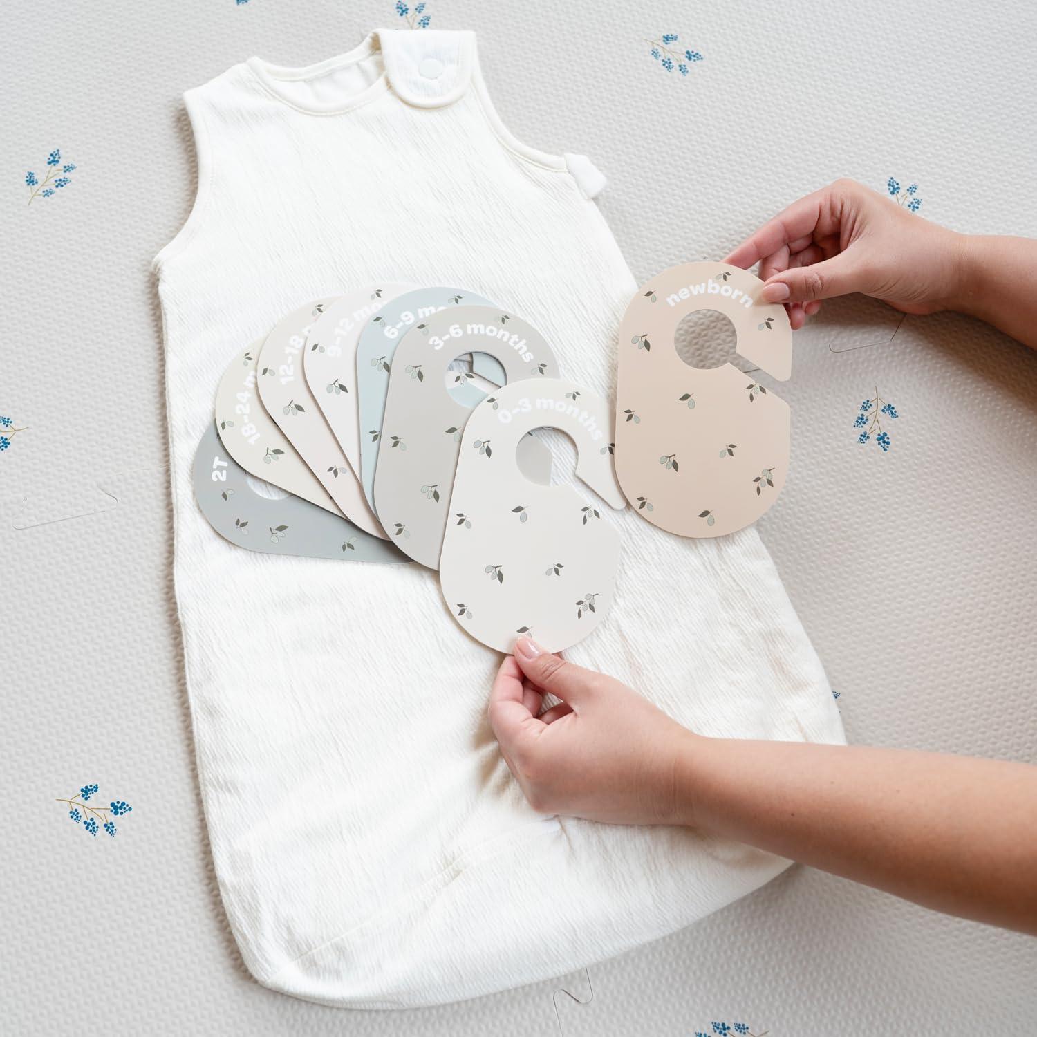 3 Sprouts 3 Sprouts Baby Closet Dividers (Newborn To 24 Months) – Pack Of 8