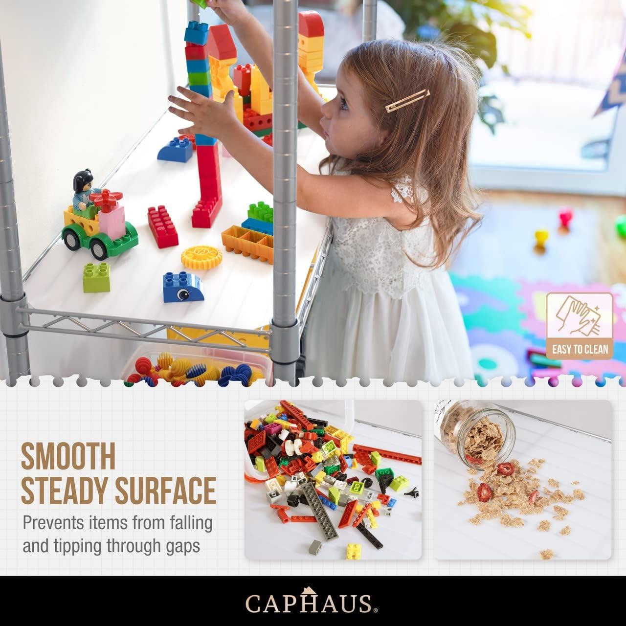 CAPHAUS Shelving Unit with Wheels