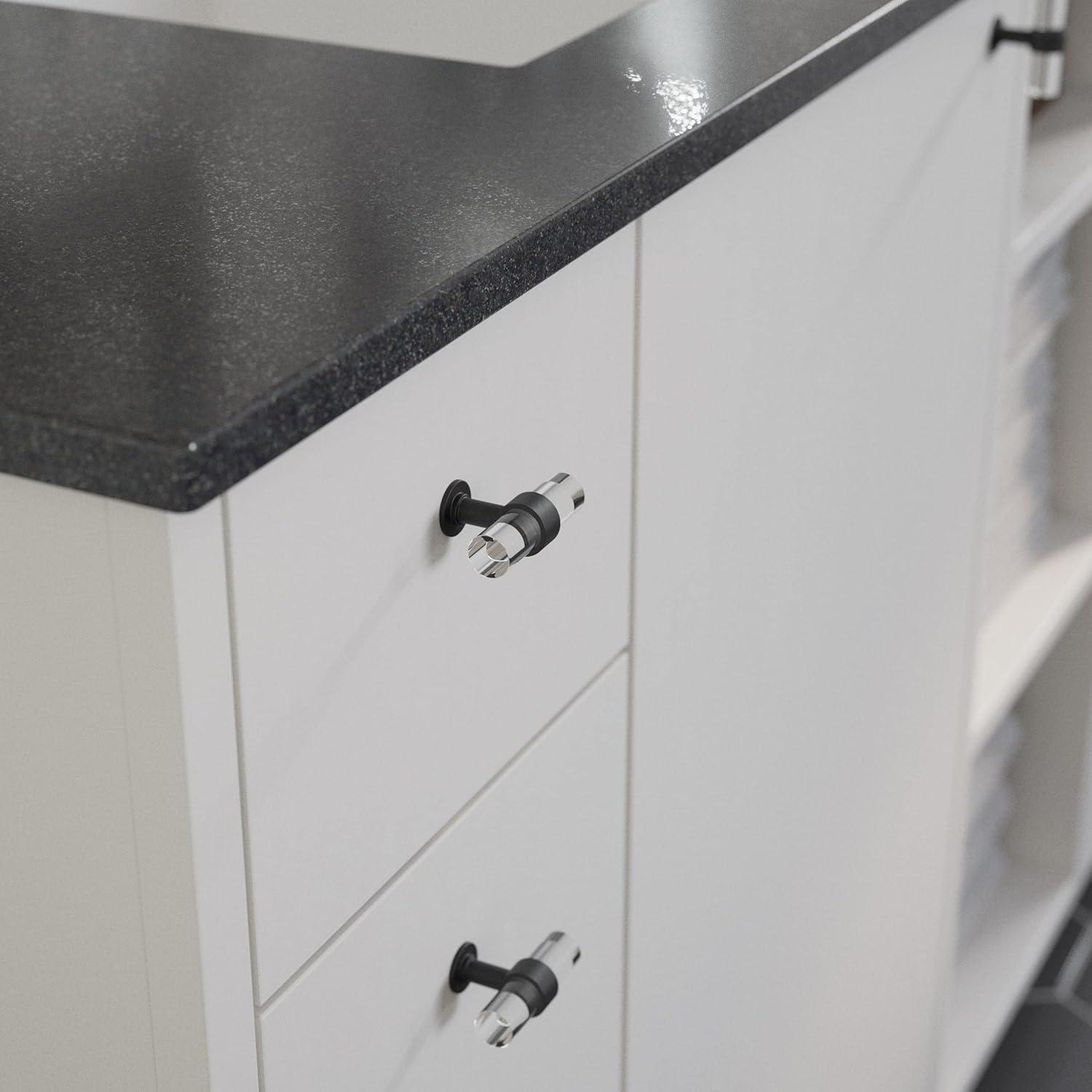 Franklin Brass Acrylic Bar Knob Multipack (Set of 5)