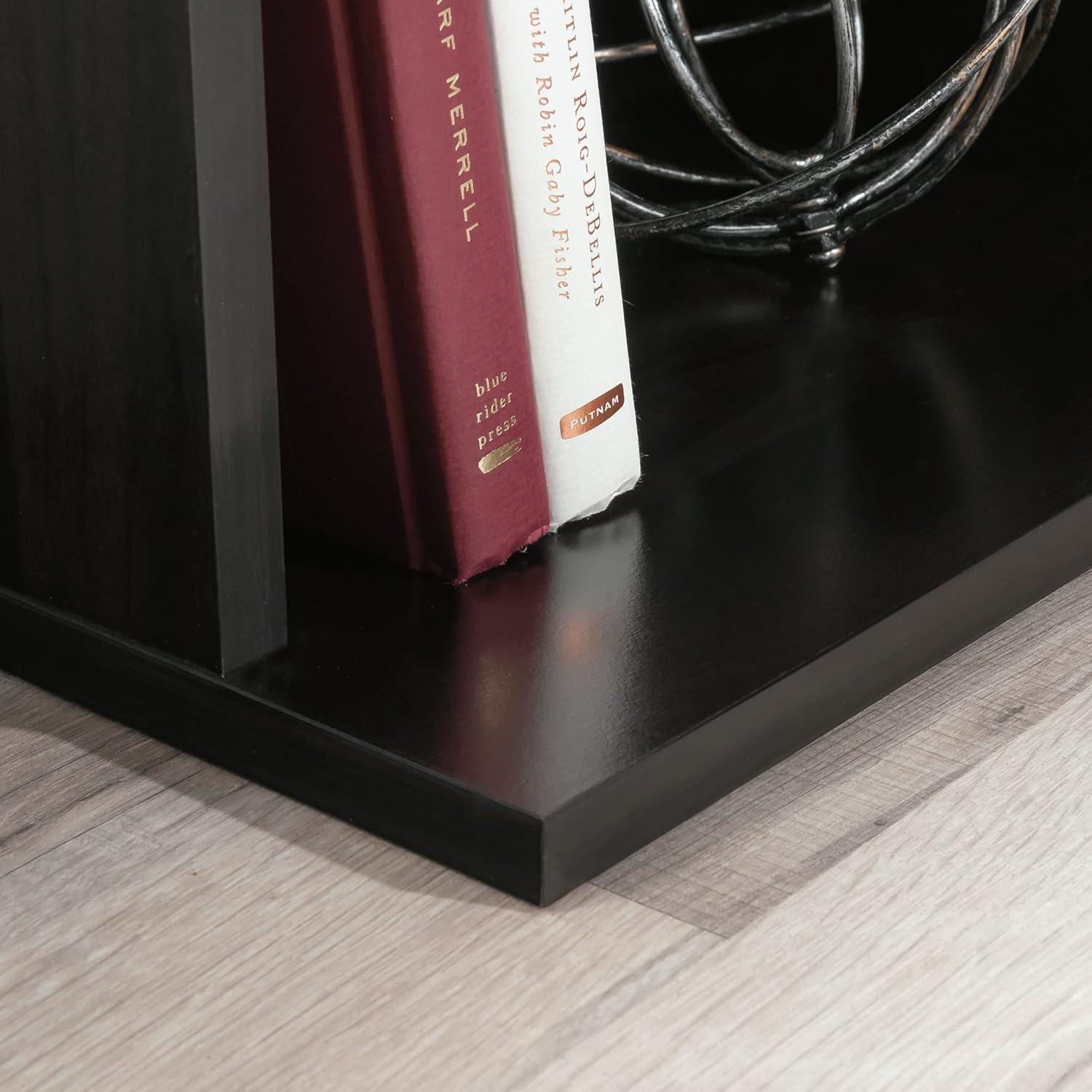 Cinnamon Cherry 4-Shelf Media Storage Tower