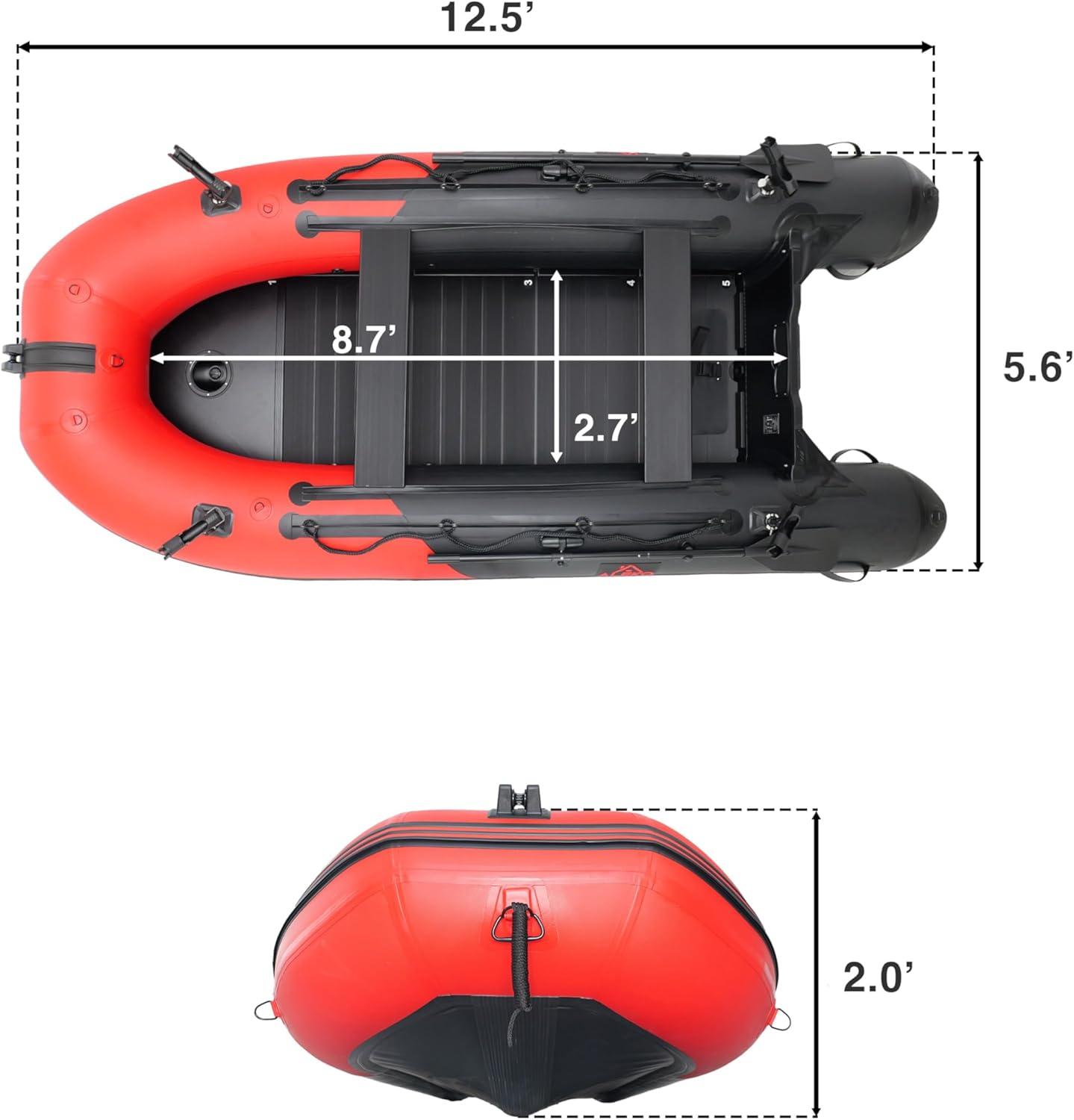 ALEKO Inflatable Fishing Boat