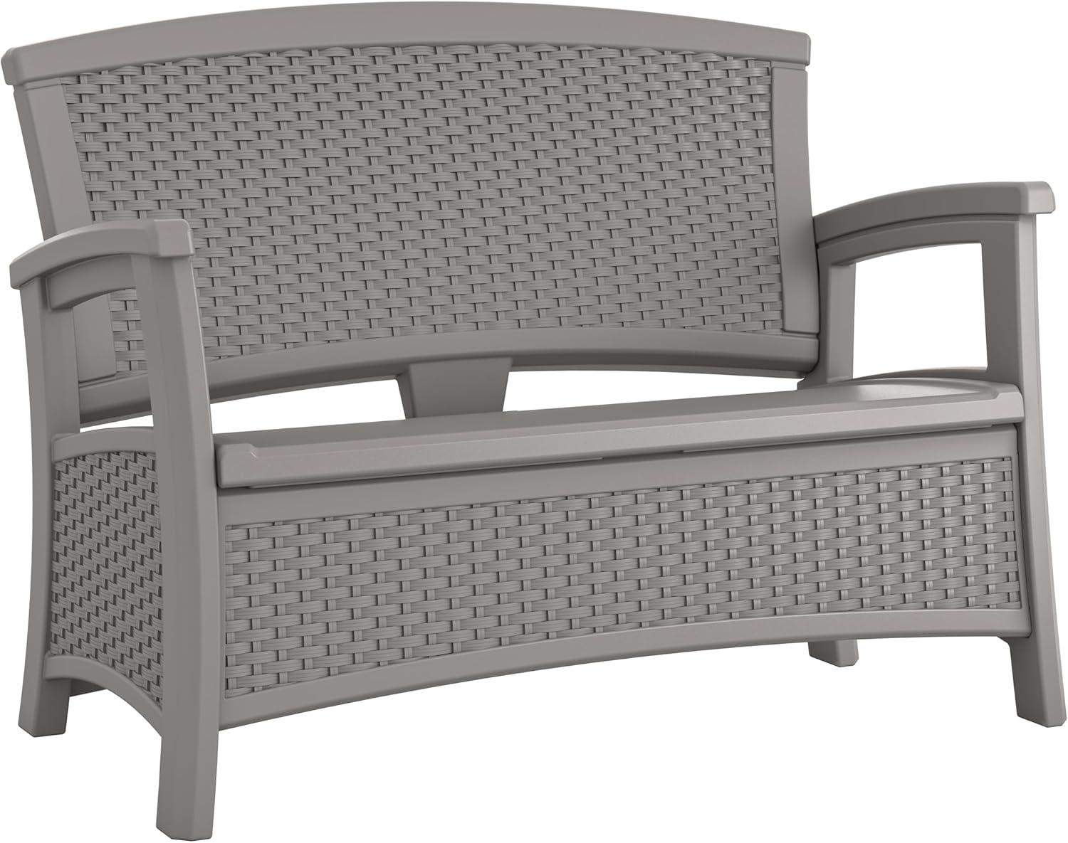Suncast Elements 47'' Resin Outdoor Loveseat