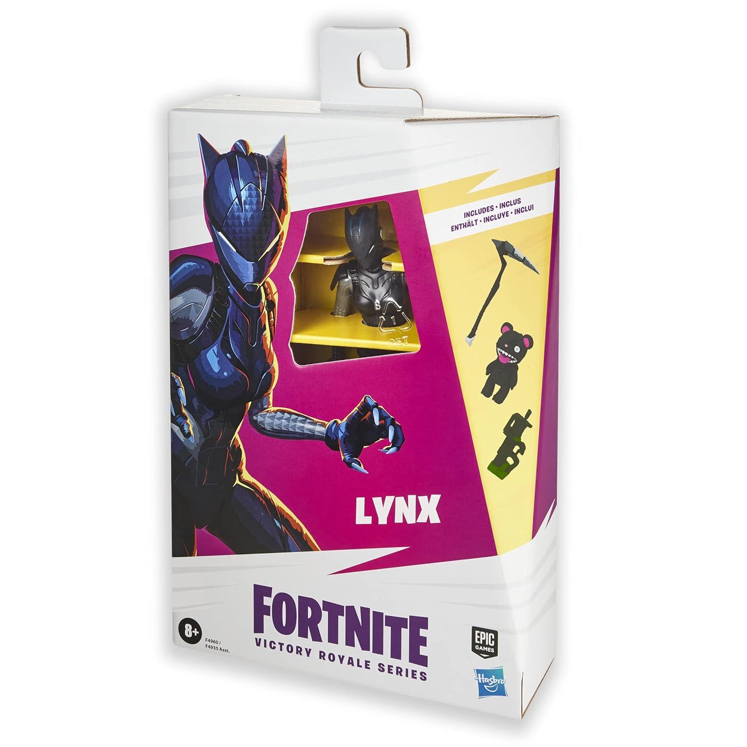 Epic Games: Fortnite Victory Royale Series Lynx Kids Toy Action Figure for Boys and Girls Ages 8 9 10 11 12 and Up (6”)
