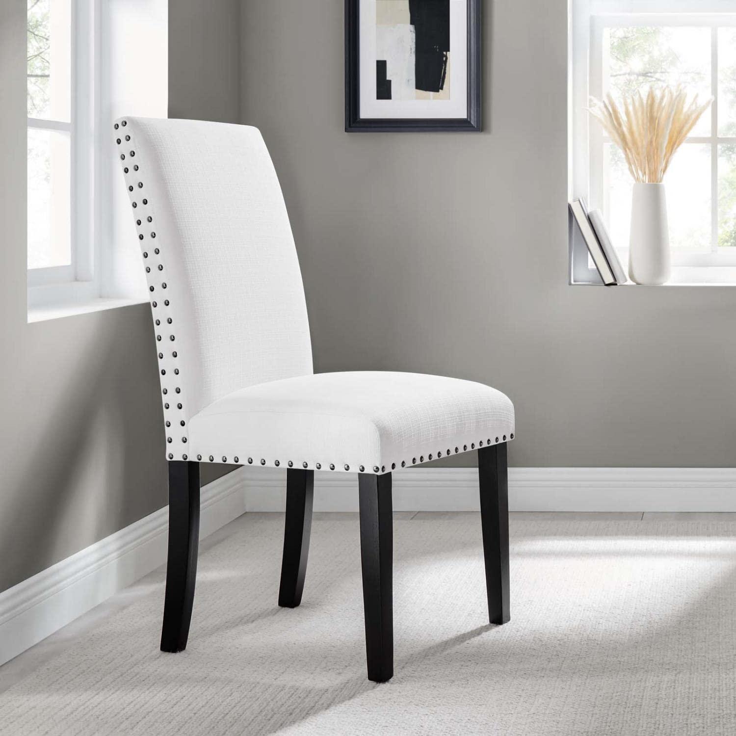 Modway Parcel Dining Upholstered Fabric Side Chair
