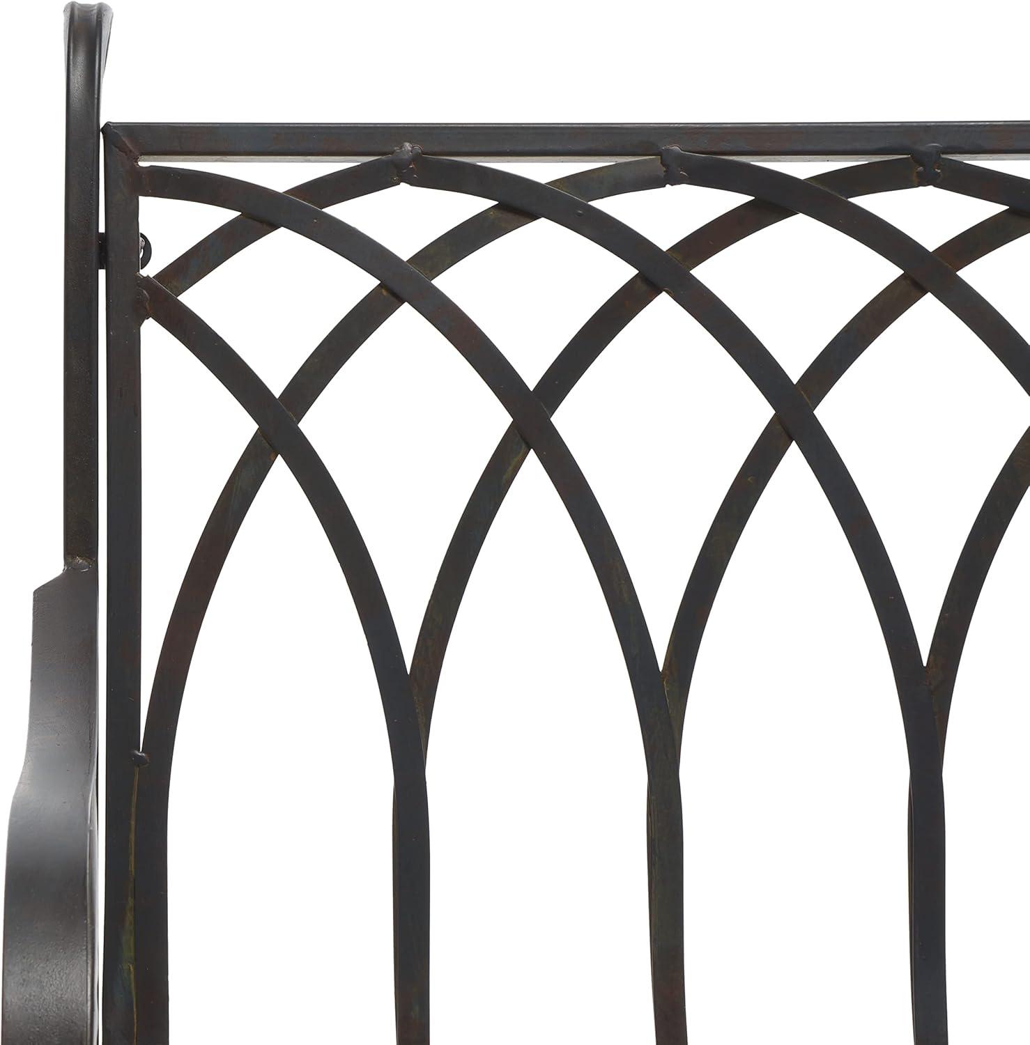 Medrano Rocking Chair Indoor/Outdoor - PAT5030 - Black Rust - Safavieh