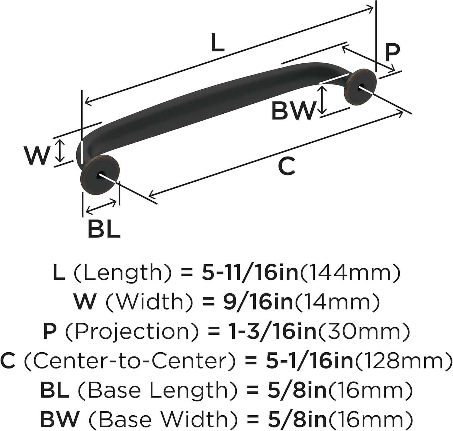 Renown 5 1/16" Center To Center Arch Pull