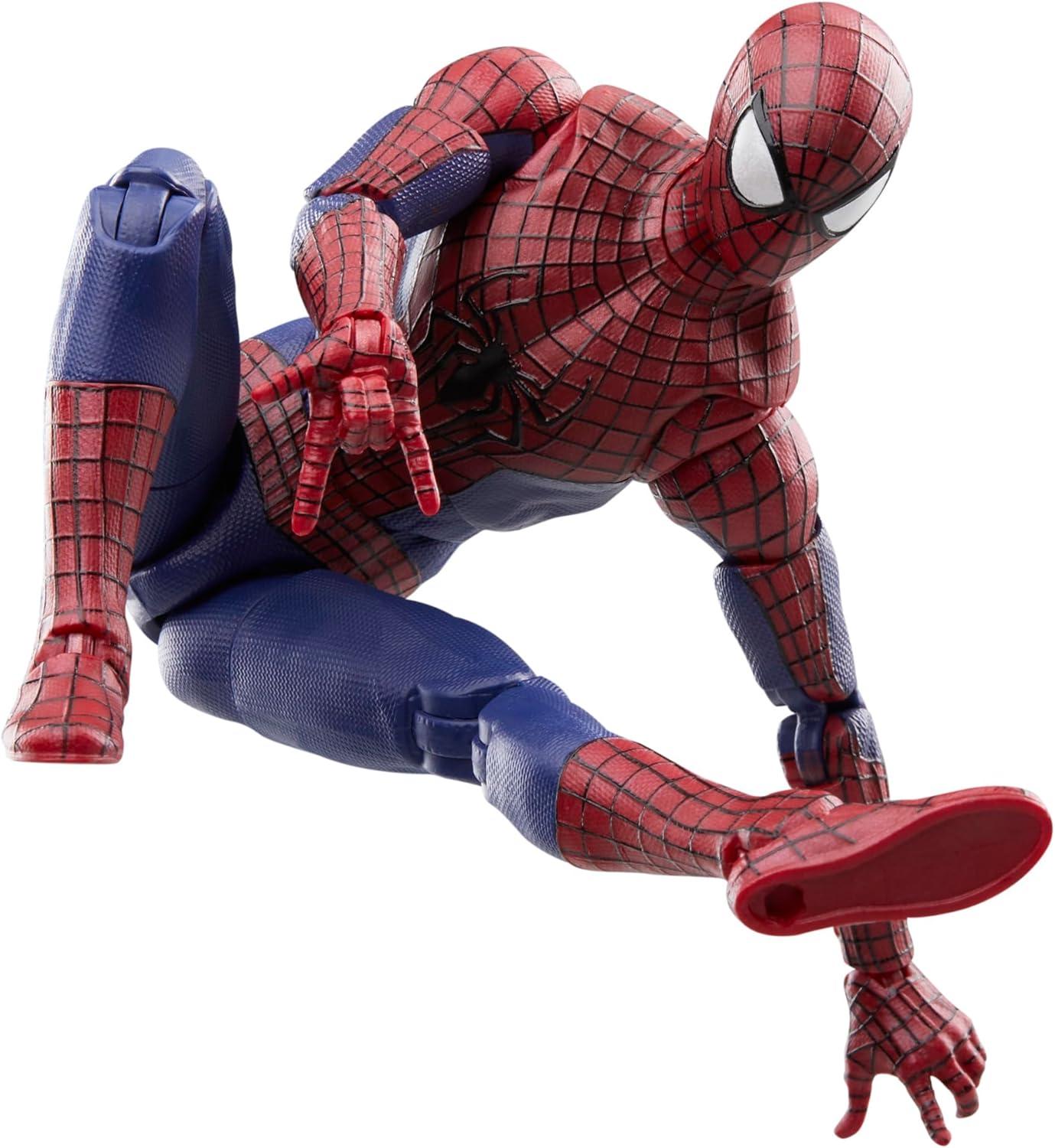 Marvel: Legends Series The Amazing Spider-Man Kids Toy Action Figure for Boys and Girls Ages 4 5 6 7 8 and Up (6")