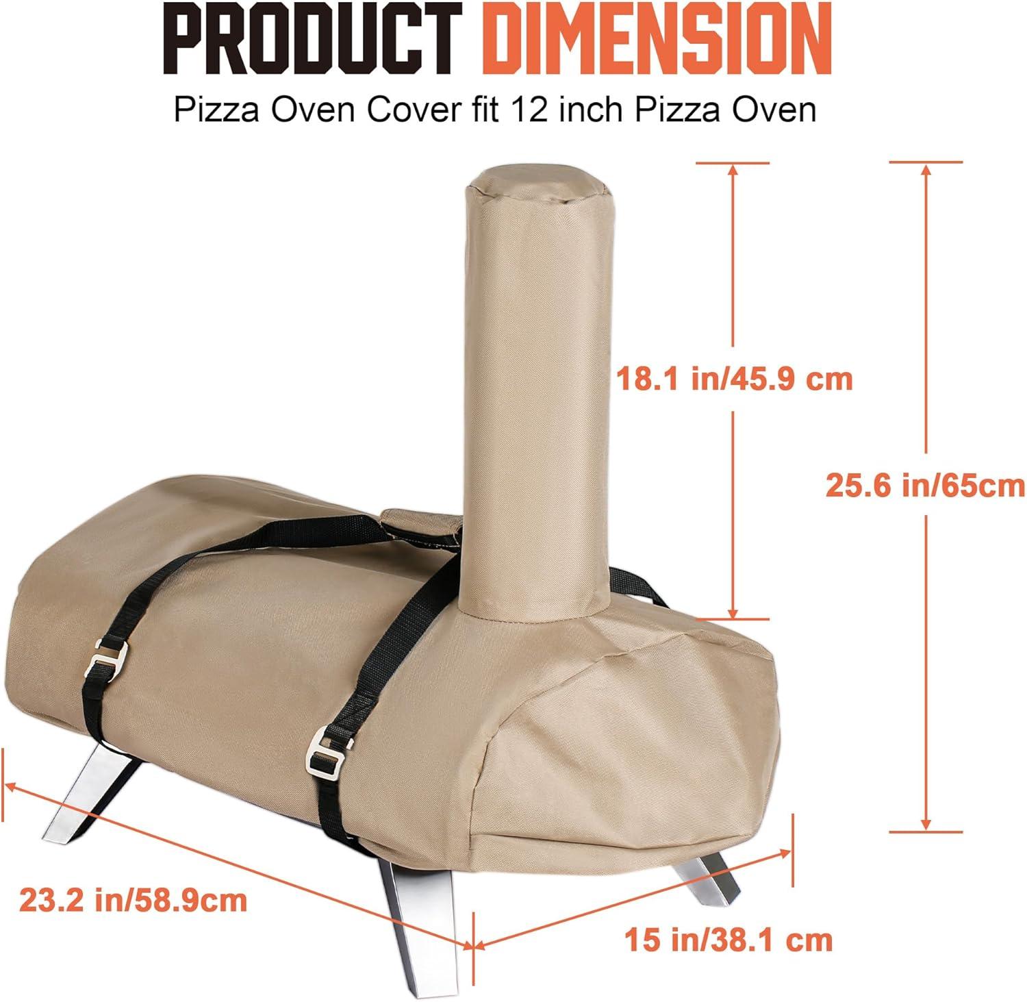 Pizza Oven Cover Big Horn Outdoor Portable Waterproof