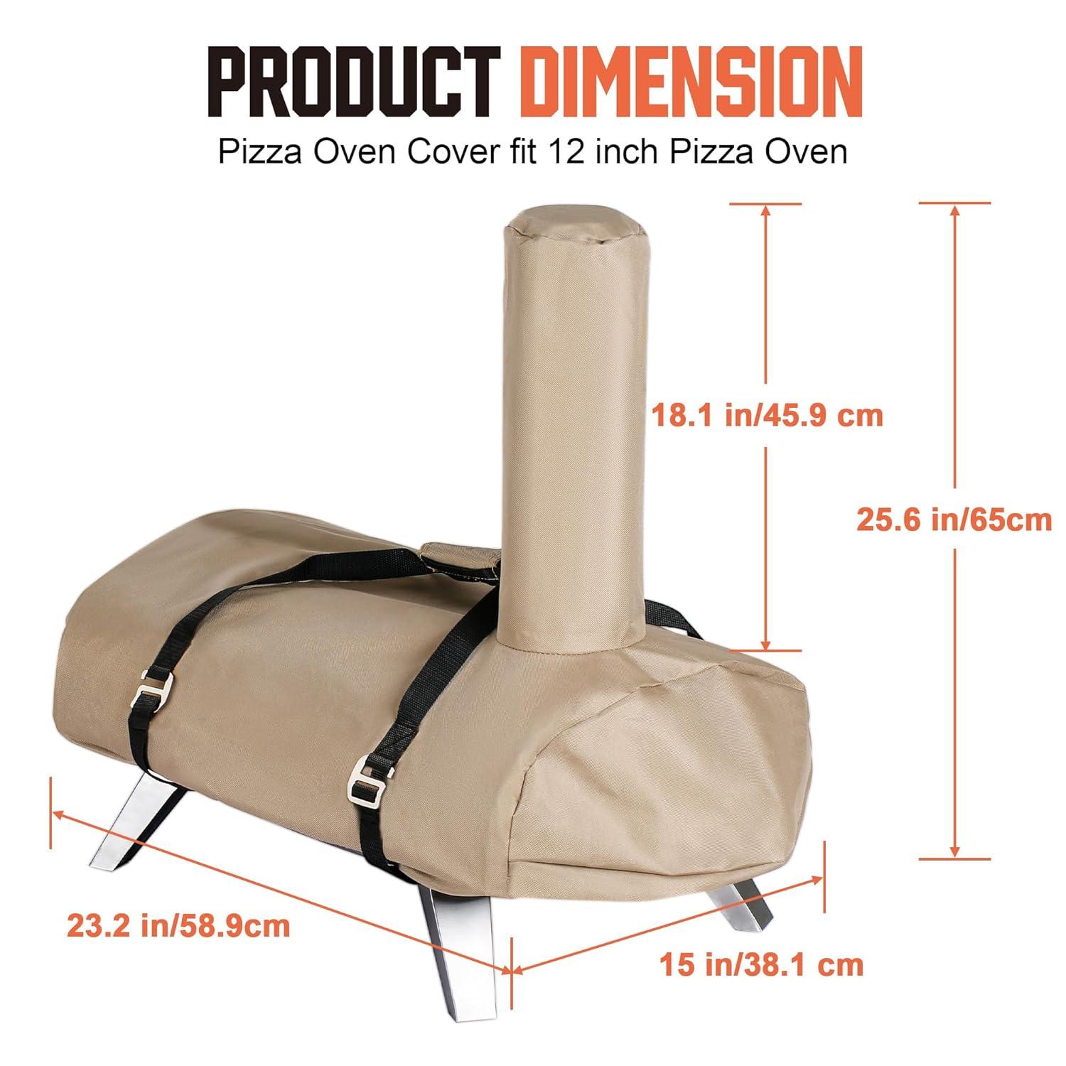 Pizza Oven Cover Big Horn Outdoor Portable Waterproof