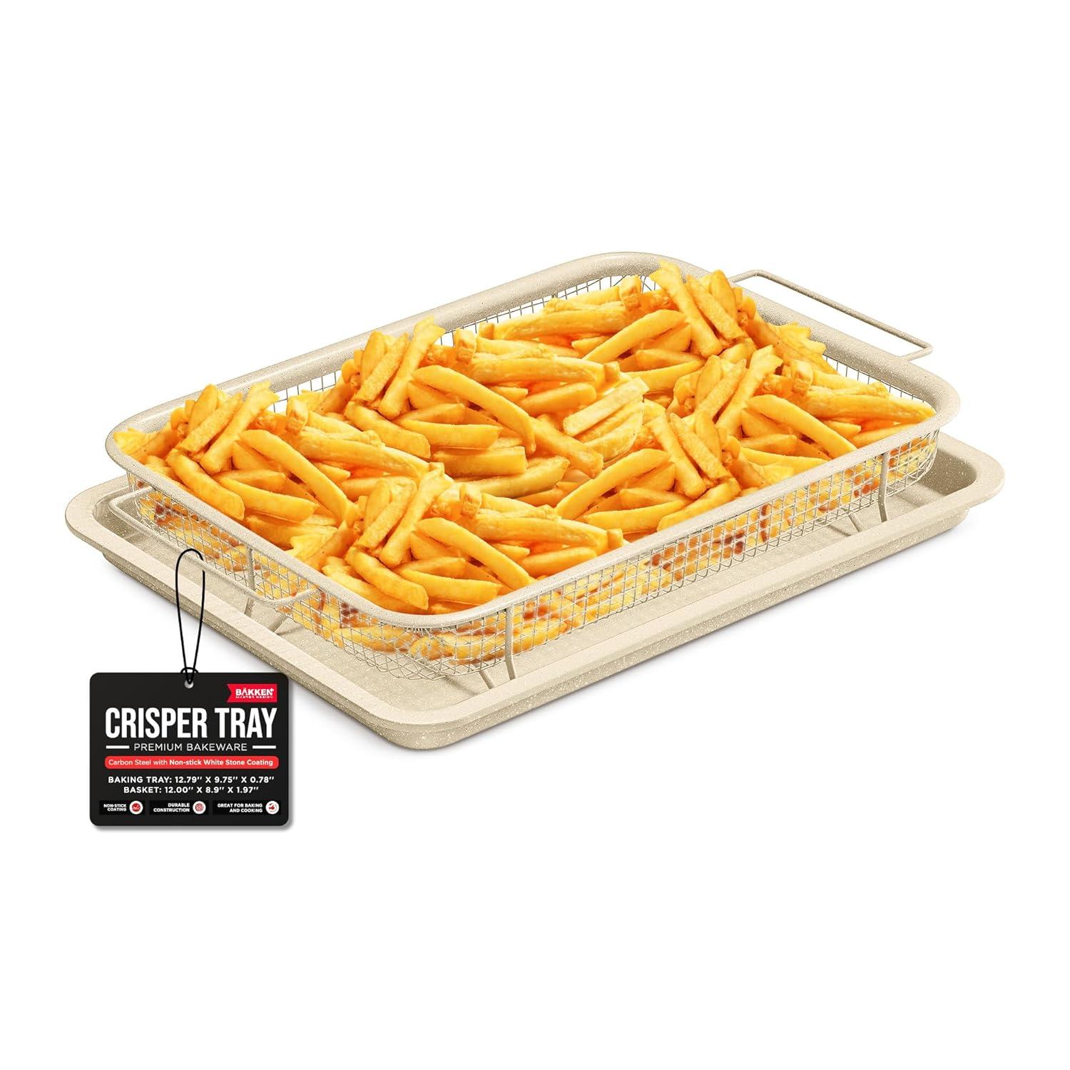 Bakken- Swiss Crisper Tray - 2-Piece Set – White Marble