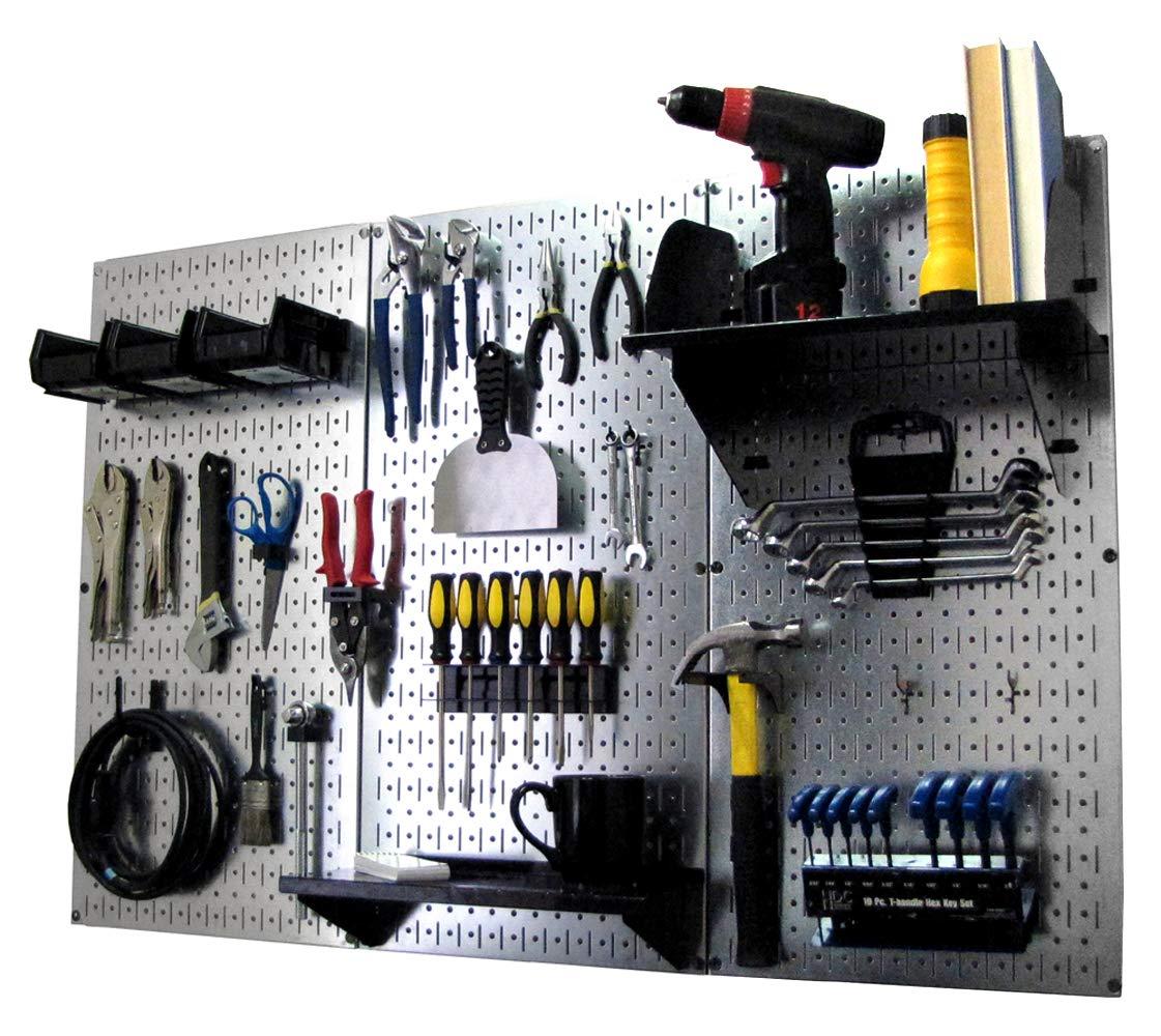 Pegboard Standard Tool Storage 32" H x 48" W Kit
