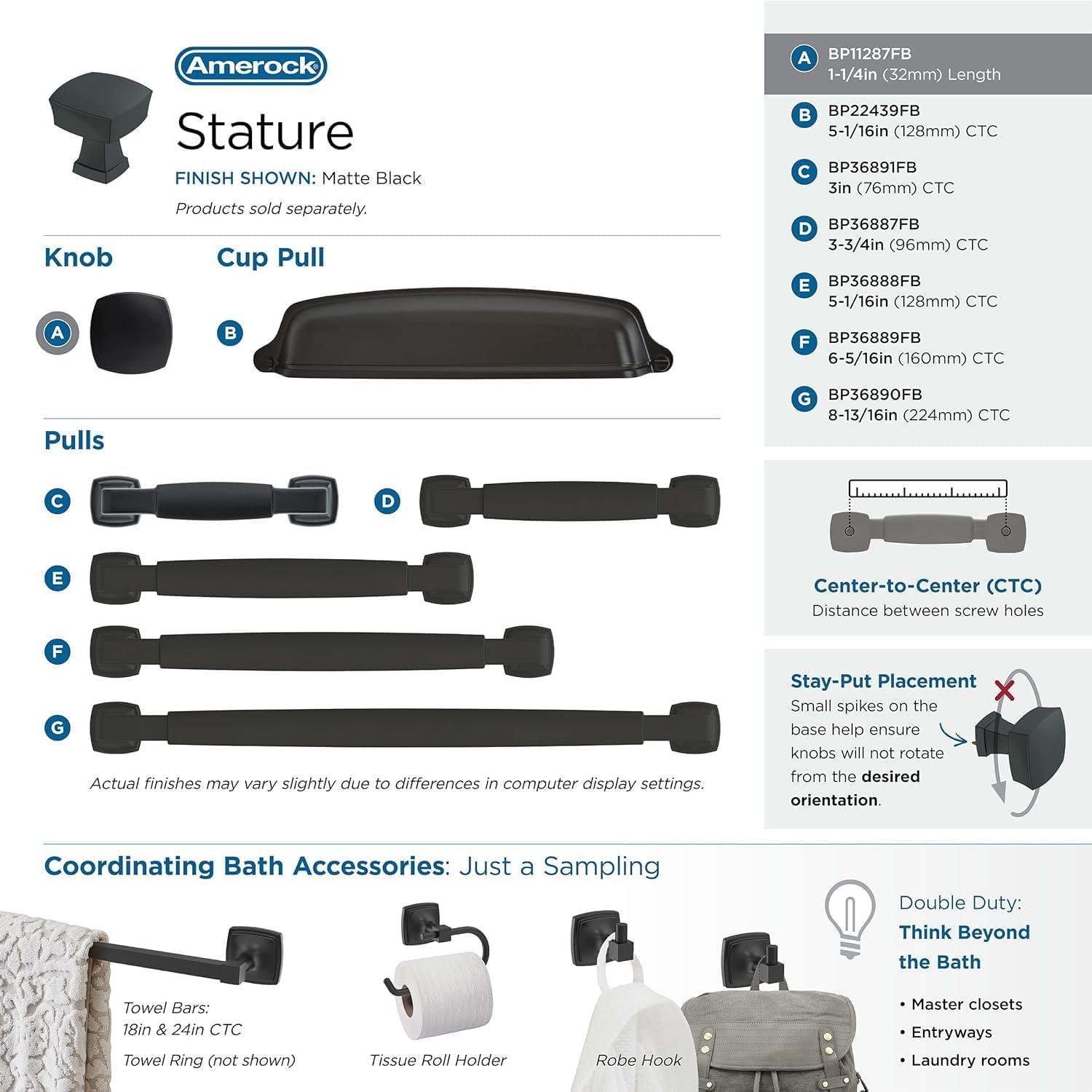CK Series Square Knob