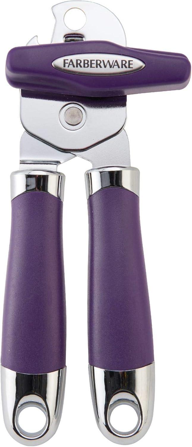 Jewel Purple Stainless Steel Ergonomic Can Opener