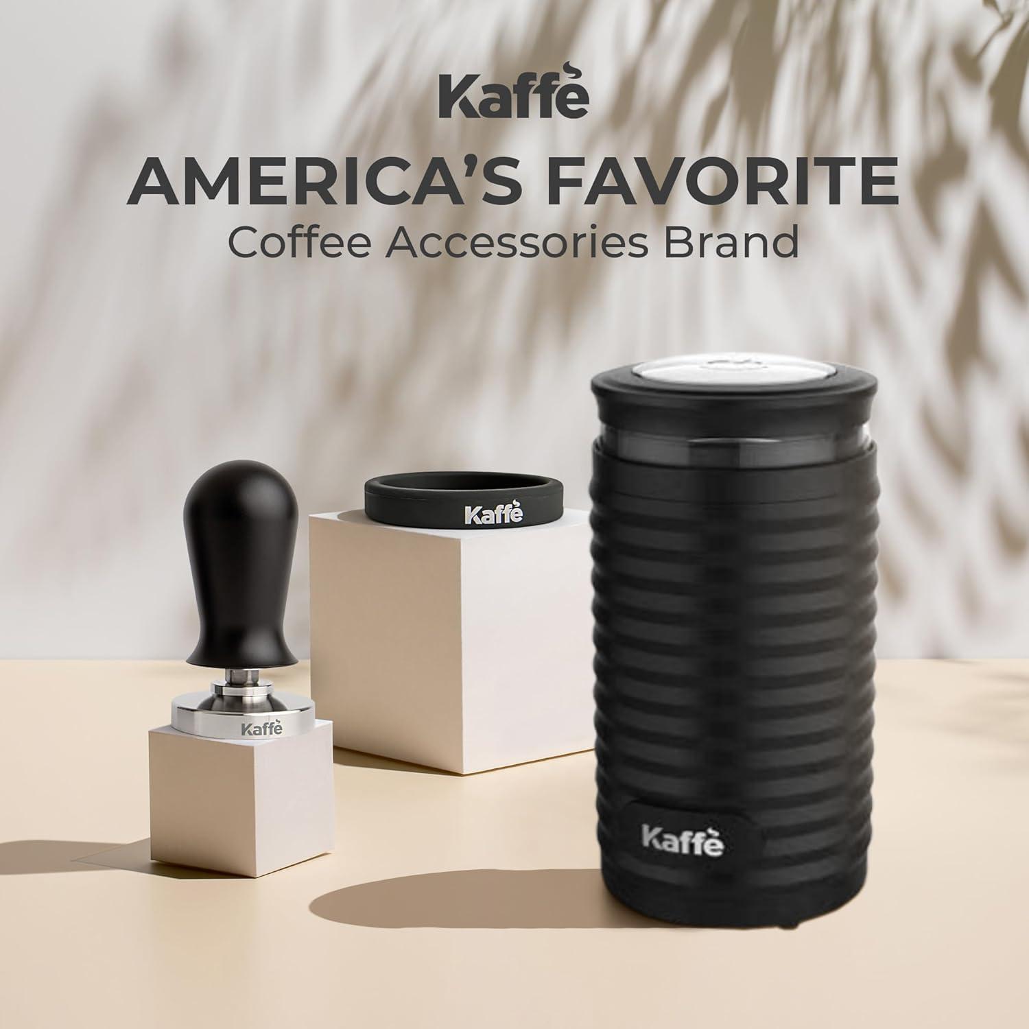 Electric Coffee Blade Grinder - Black (Cleaning Brush Included) NEW ROUND MODEL!: Kaffe, Medium to Extra Fine Grind, 3 Cup Capacity
