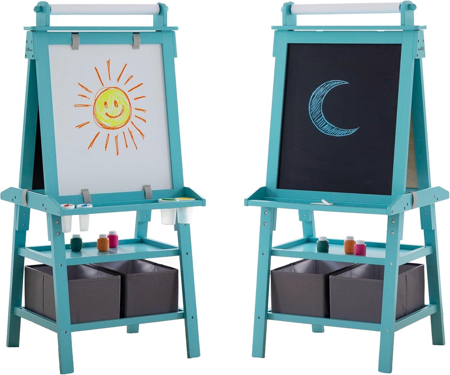 Little Partners Deluxe Art Magnetic Board Easel & Reviews | Wayfair