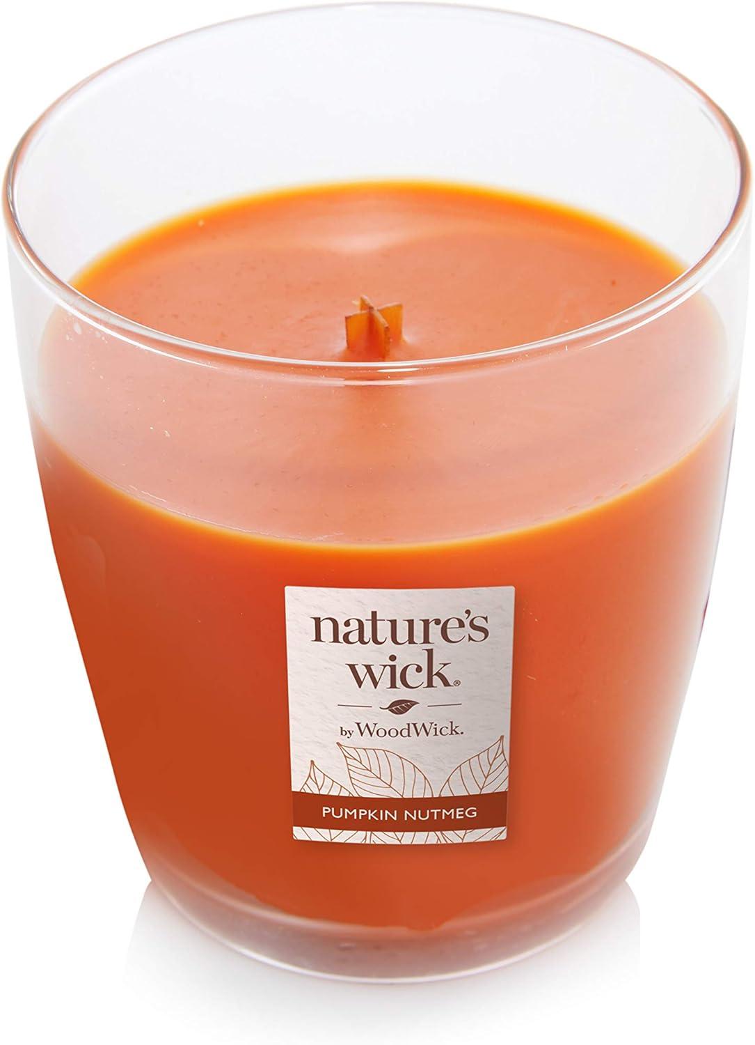 Nature's Wick Pumpkin Nutmeg Candle