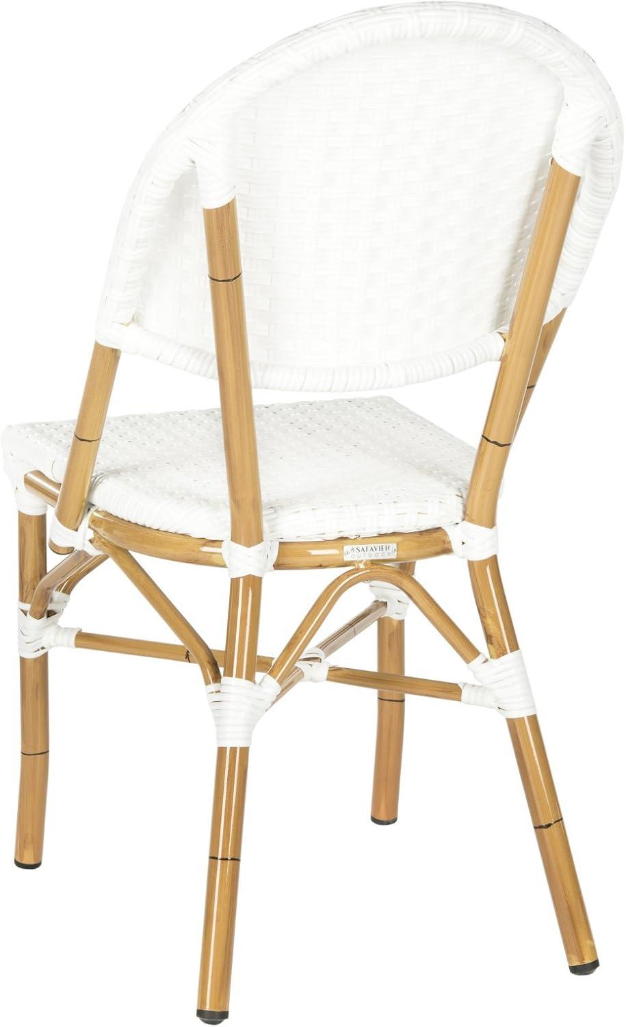 Safavieh Barrow Outdoor Patio Stacking Chair, Set of 2 - Brown