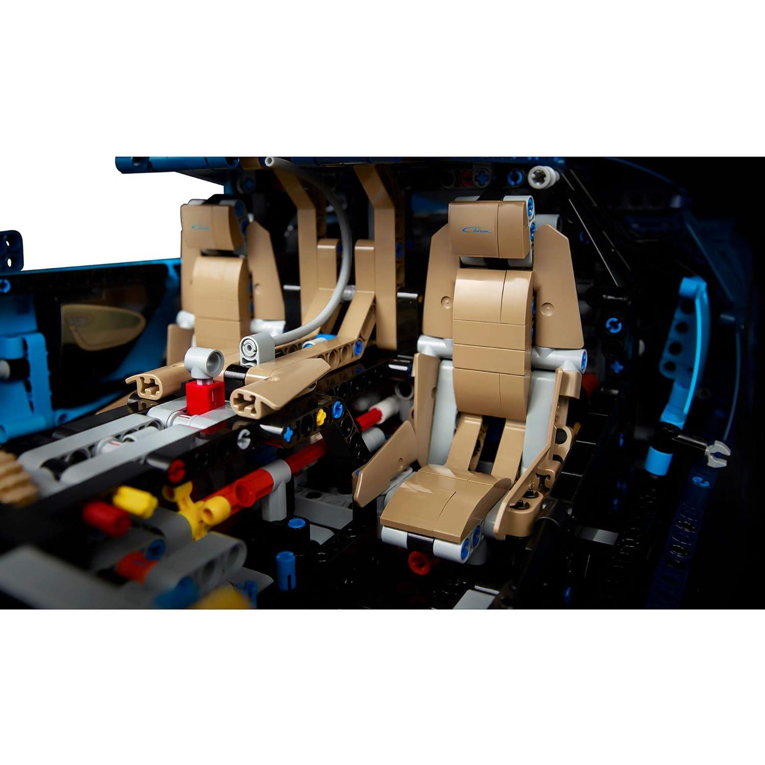 LEGO Technic Blue Bugatti Chiron 1:8 Scale Model Car