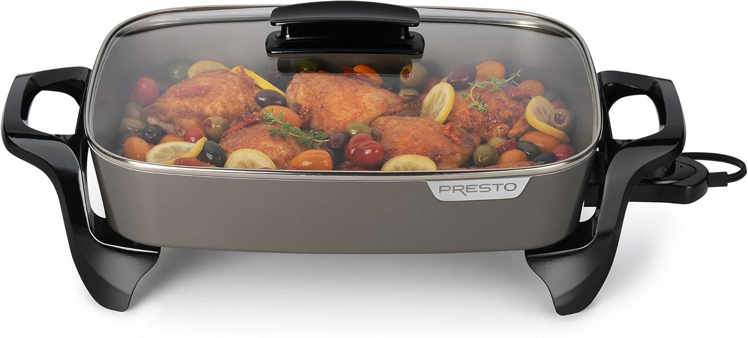 Presto Presto 16" Electric Ceramic Skillet with Glass Cover - 06856