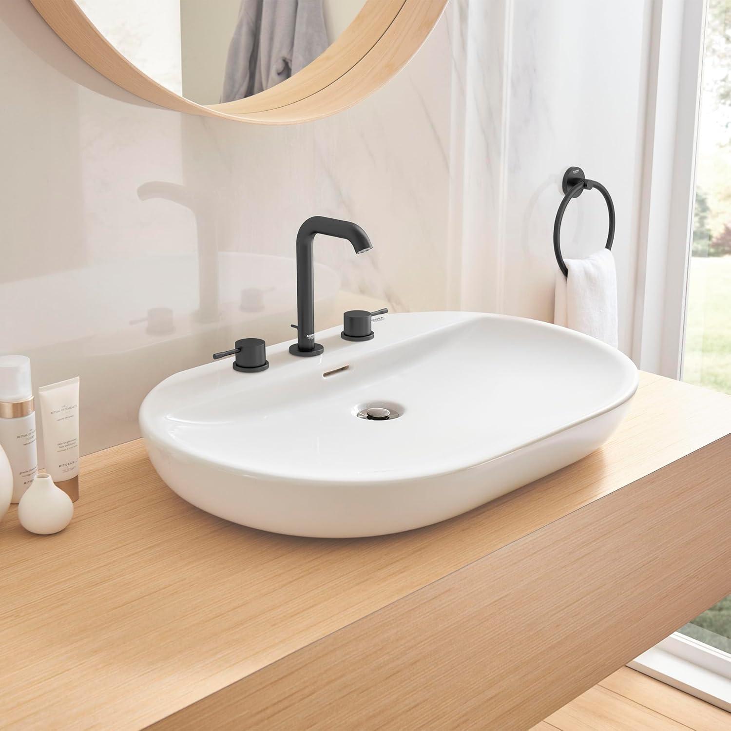 Essence New Widespread Bathroom Faucet with Drain Assembly