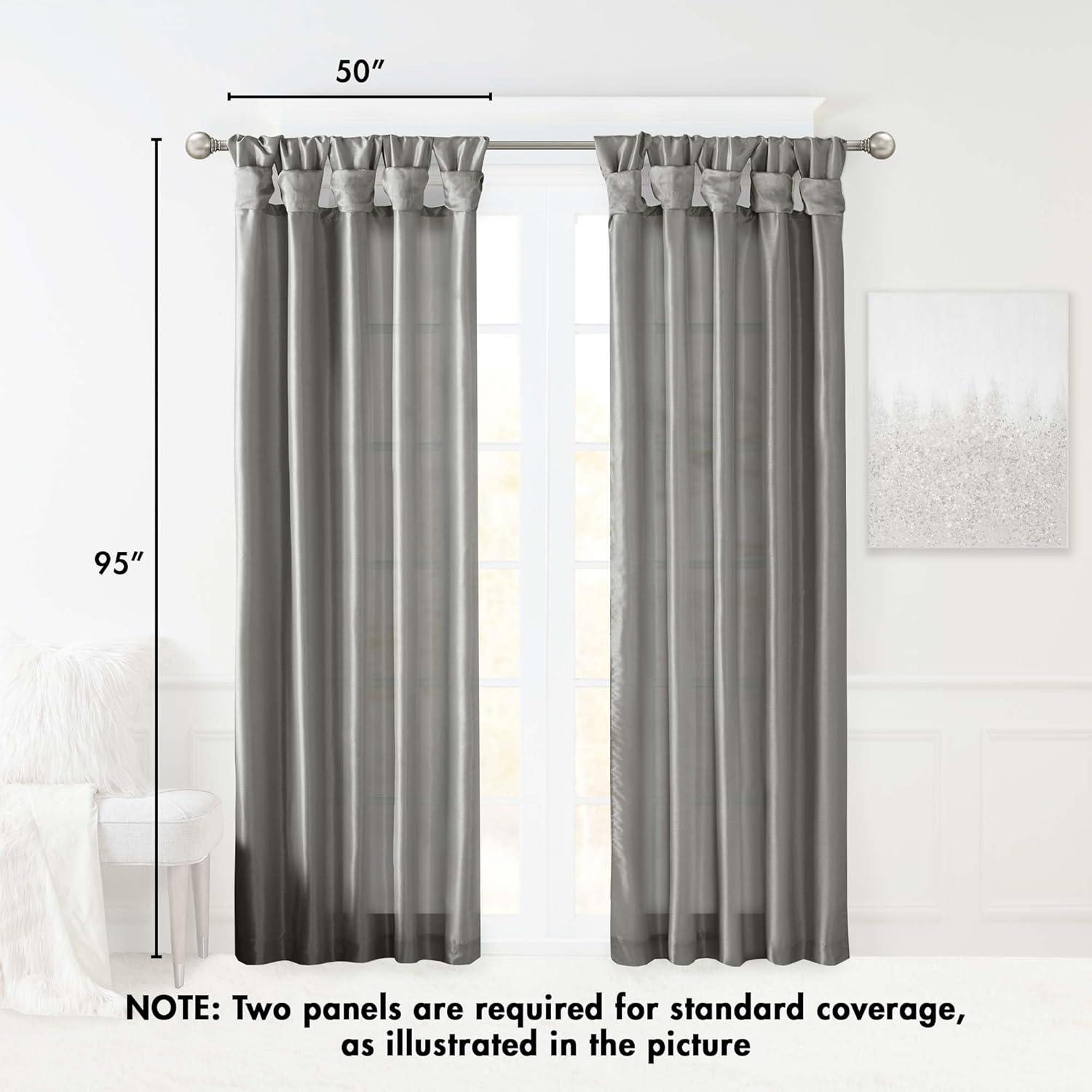 Polyester Single Curtain Panel Panel