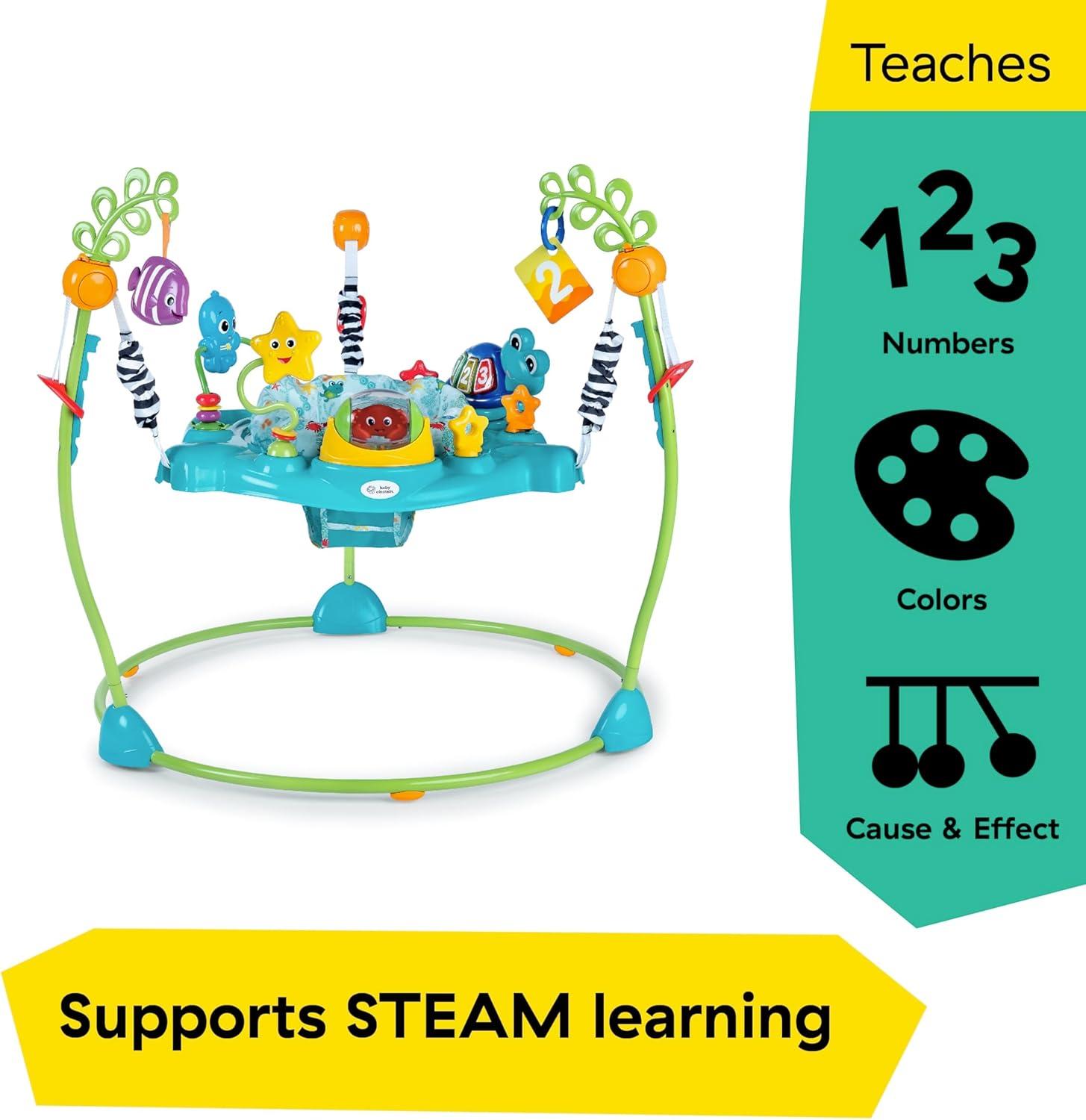 Baby Einstein Ocean Explorers Curiosity Cove 2-in-1 Activity Jumper