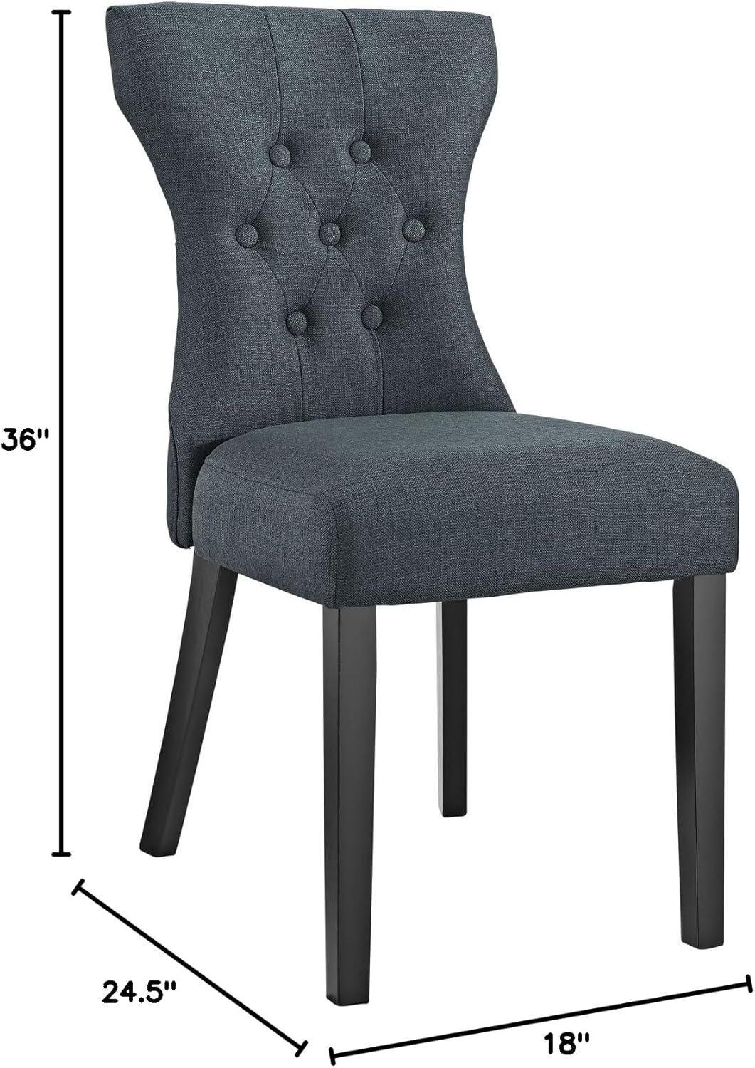 Silhouette Tufted Upholstered Side Chair