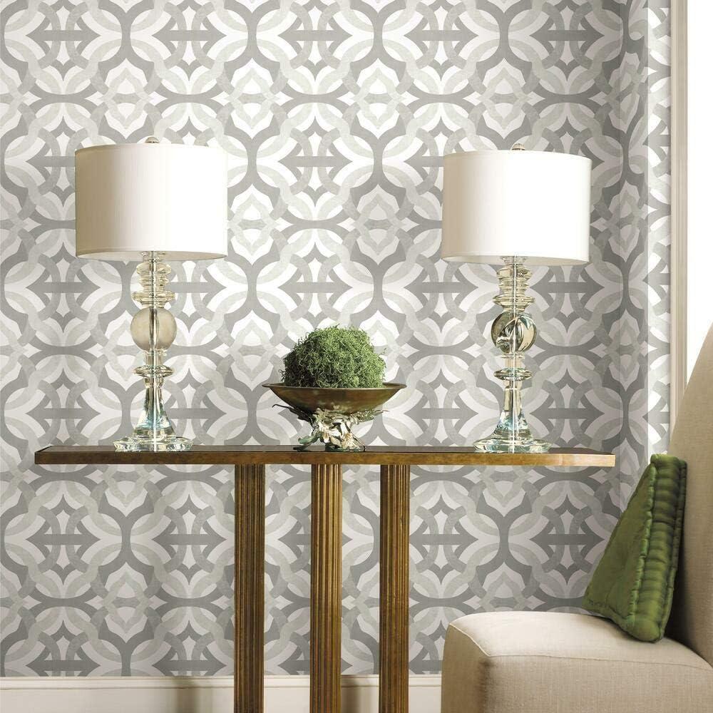 Waverly Peel & Stick Geometric Roll
