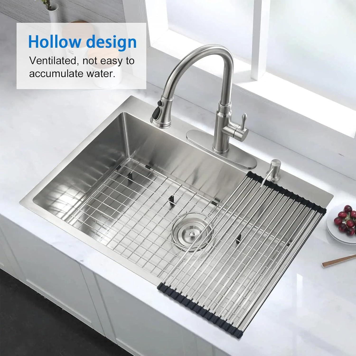 Elkay Crosstown Stainless Steel 26-3/8" x 14-3/8" x 1-1/4" Bottom Grid