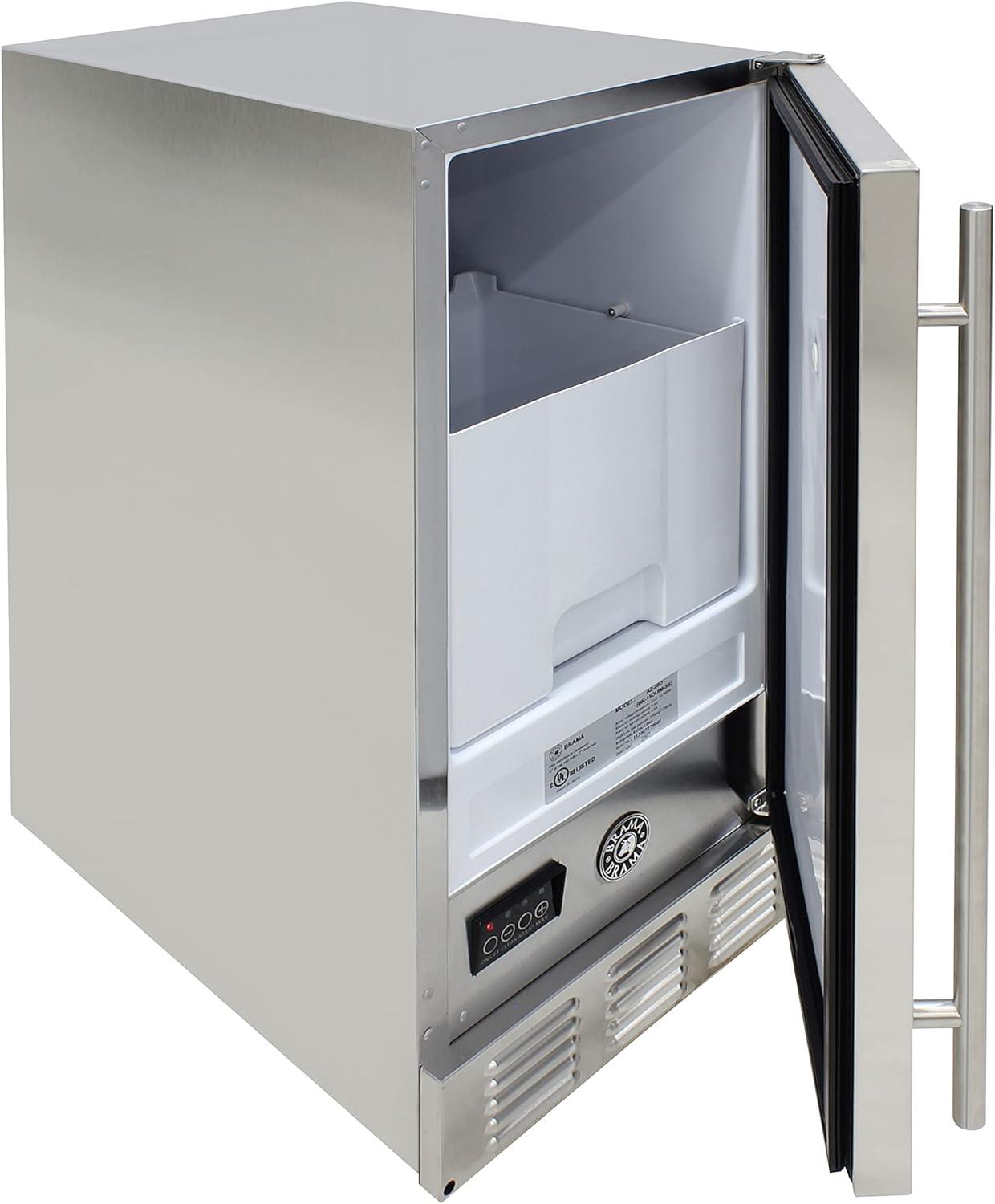 Brama Outdoor Undercounter Ice Maker