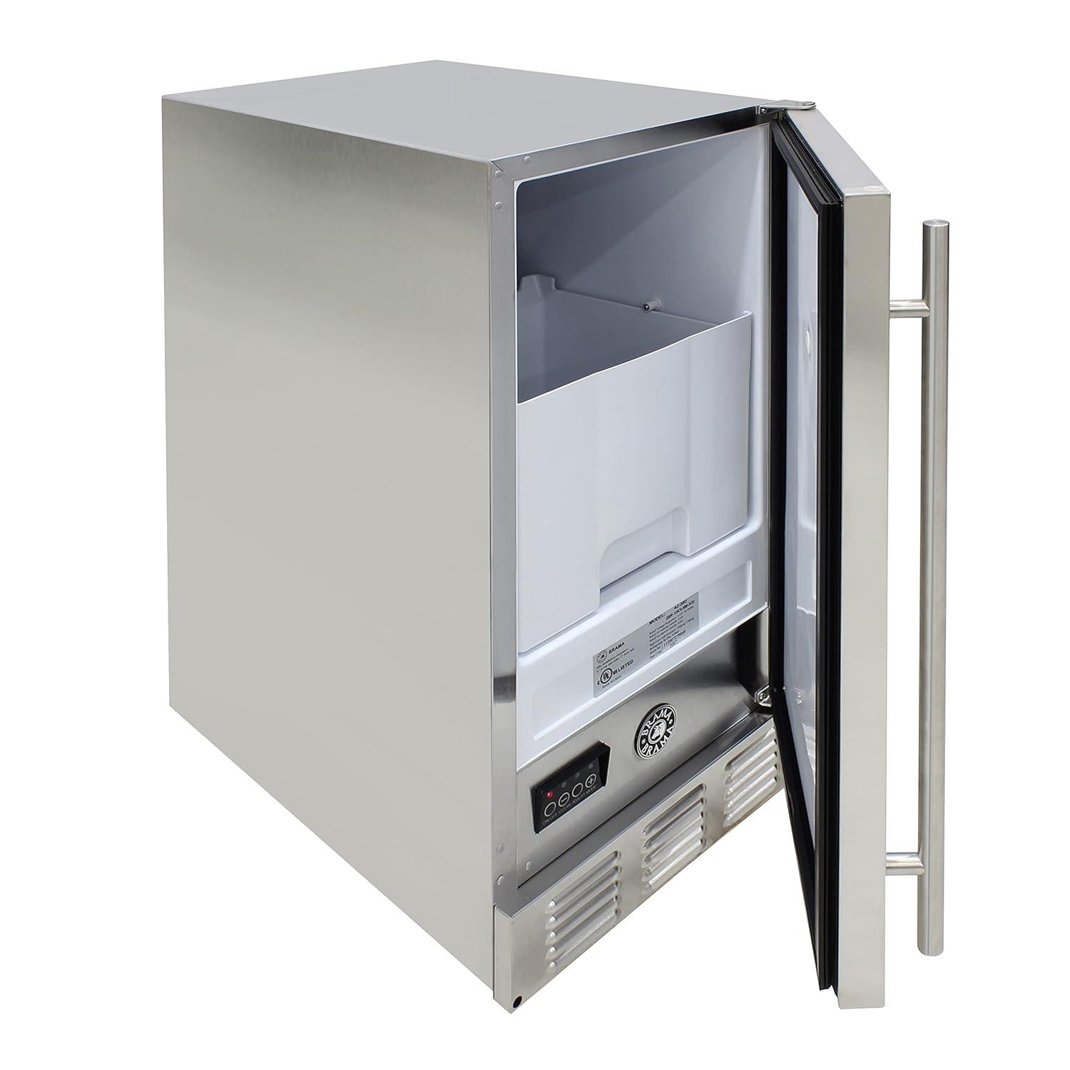 Brama Outdoor Undercounter Ice Maker