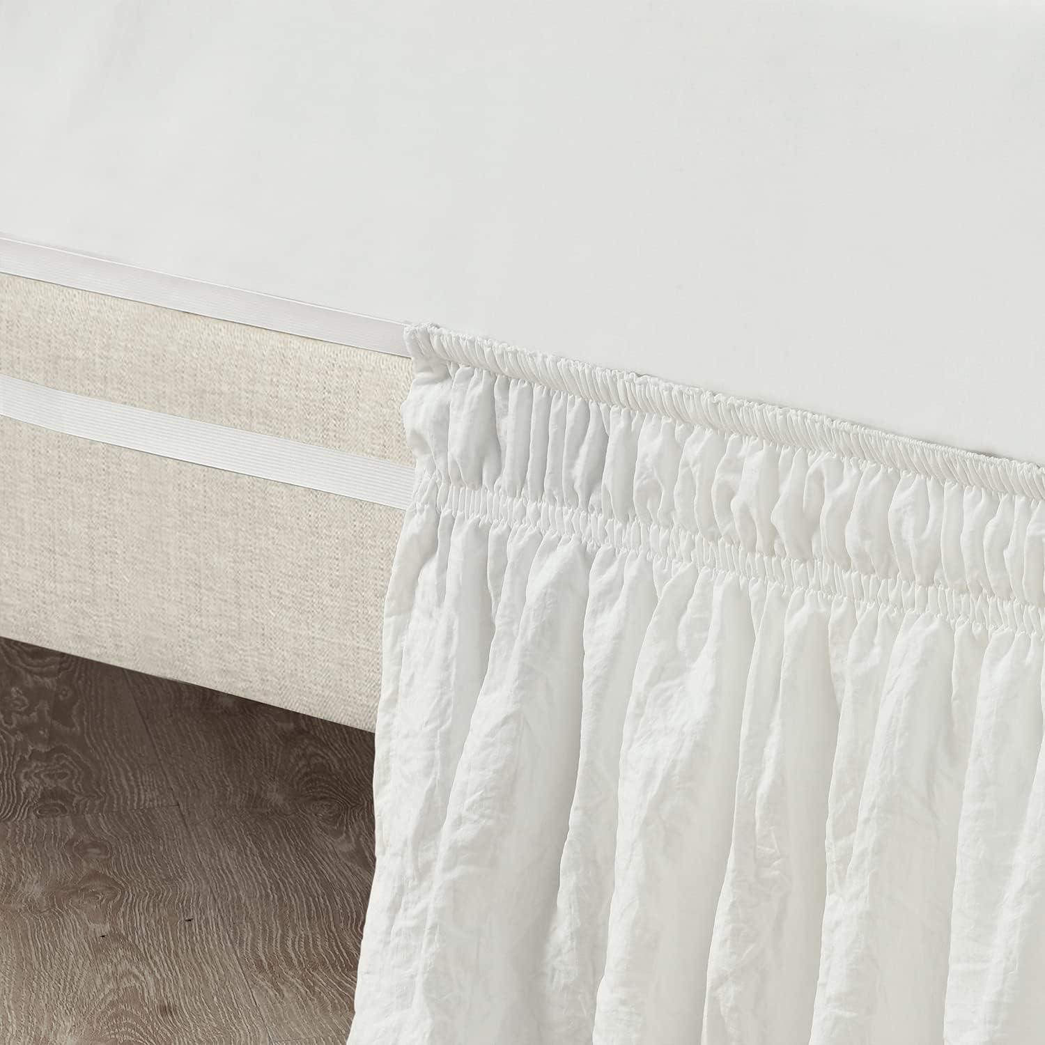 Ruffled Wrap Around Bed Skirt