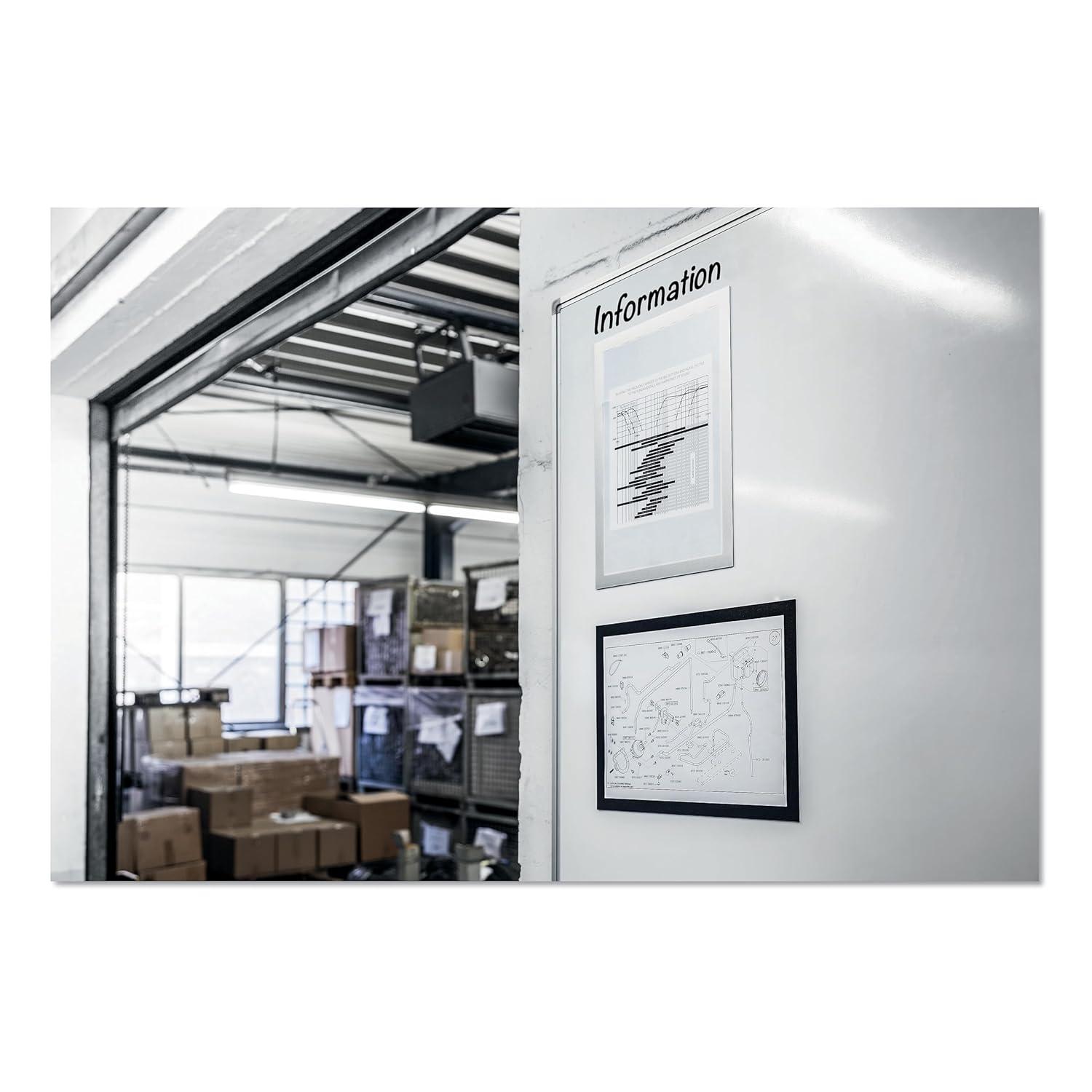 Durable Office Products Corp. Duraframe Magnetic Sign Holder (Set of 2)