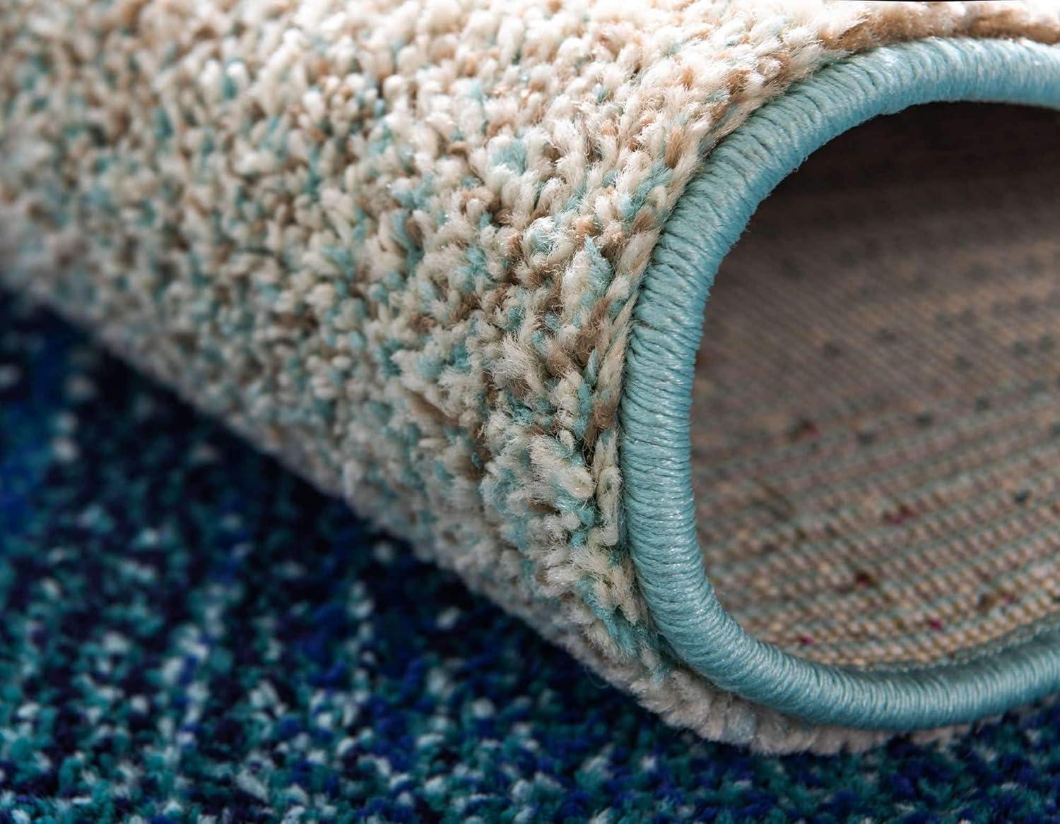 Unique Loom 3' 3 x 5' 3 Blue Estrella Azura Area Rug