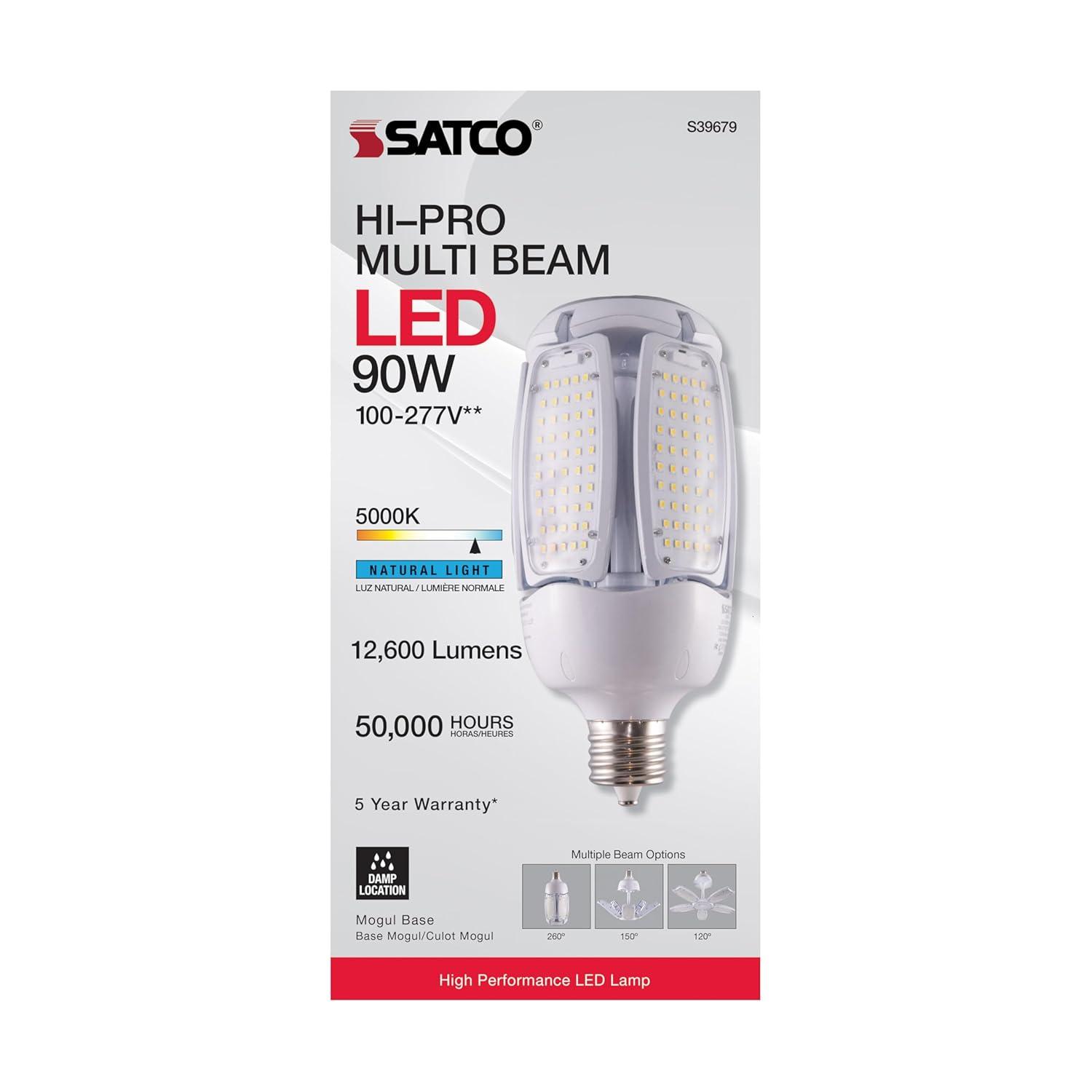 200 Watt Equivalent Corncob E26/Medium (Standard) 5000K LED Bulb