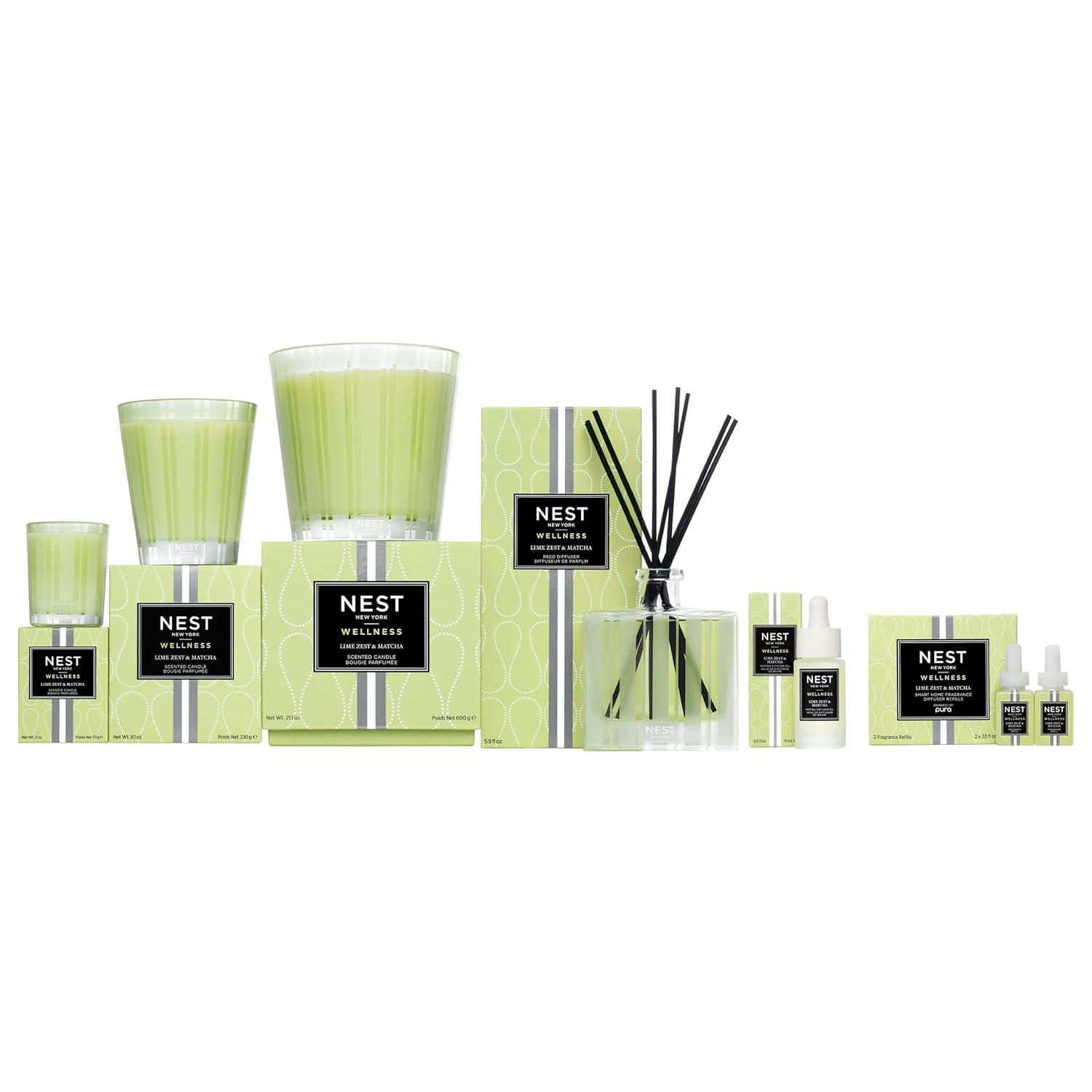 Nest Fragrances Lime Zest And Matcha Reed Diffuser