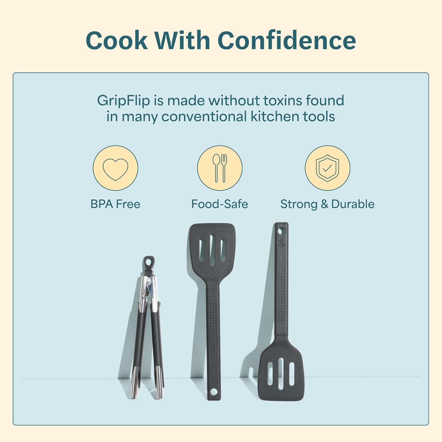 GripFlip, 3 in 1 Kitchen Utensil